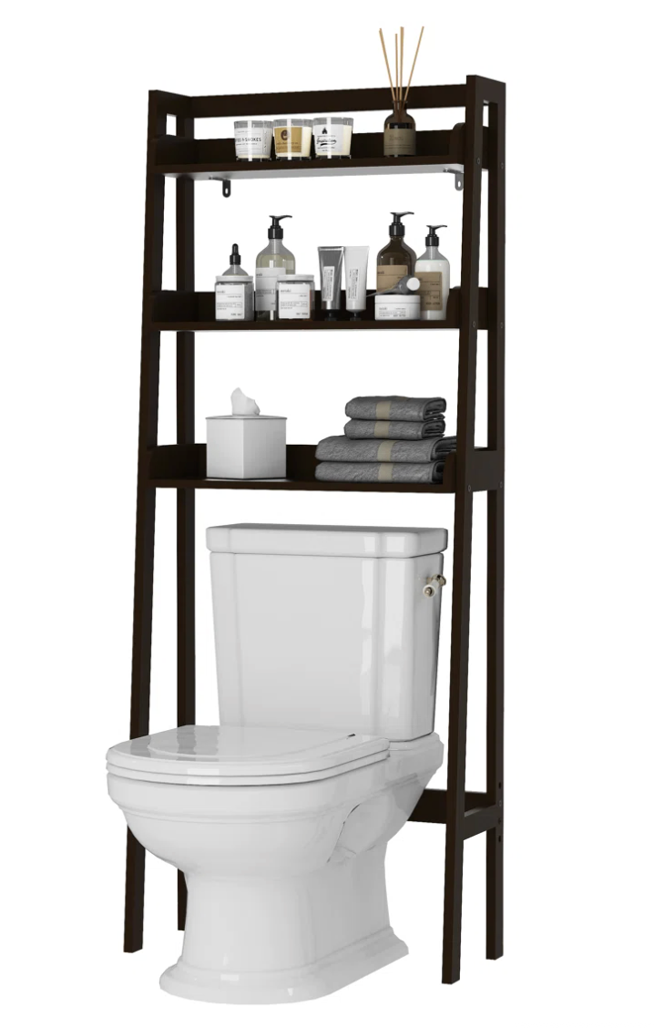 Freestanding Over The Toilet Storage - photo 5