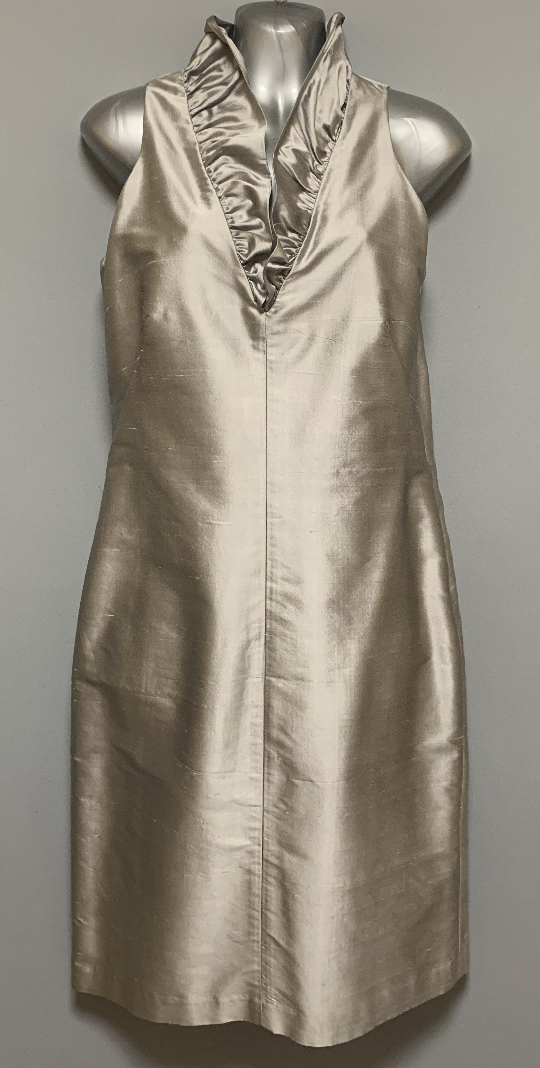 Champagne Sleeveless Dress