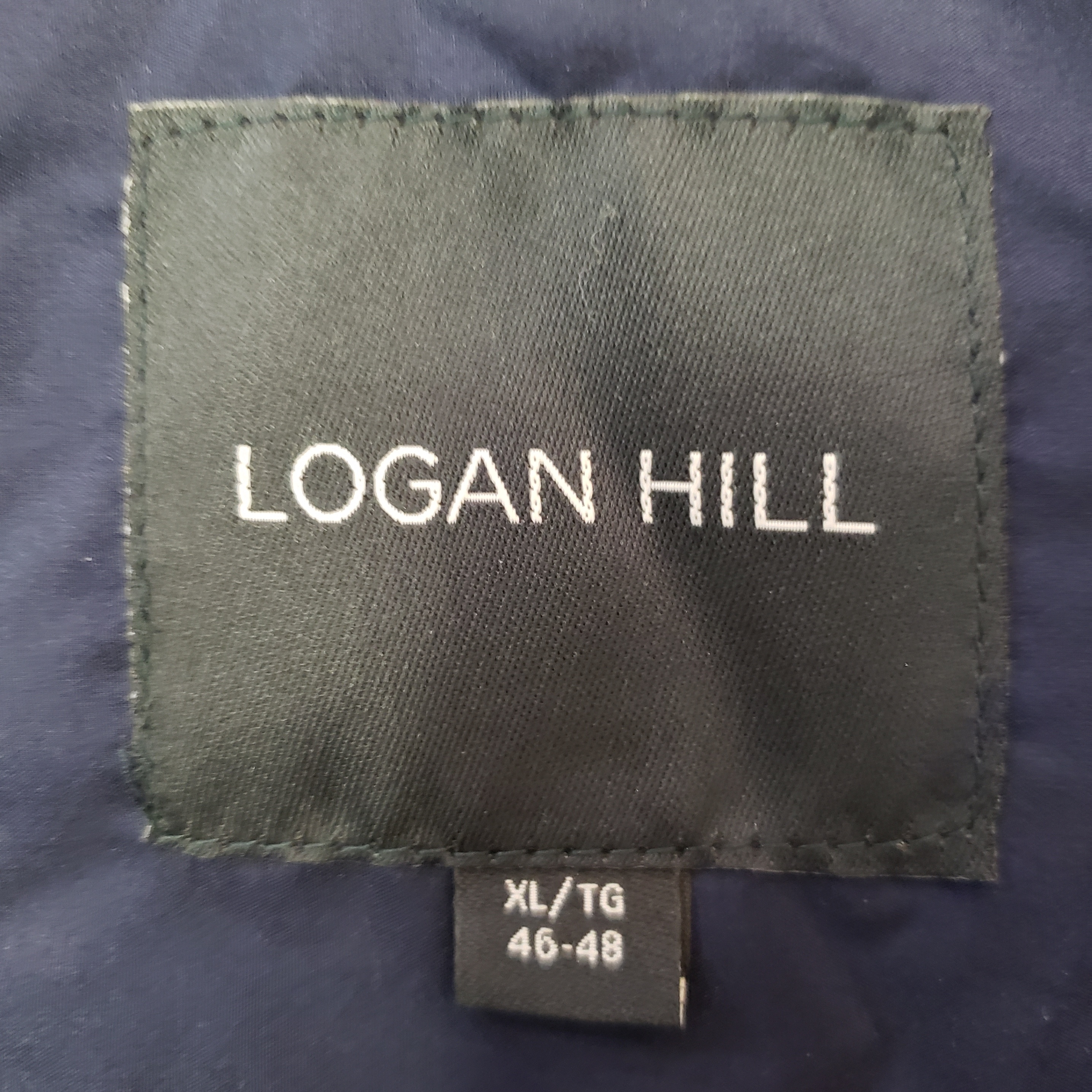 New Logan Hill Navy Blue Men’s XL Vest - photo 4
