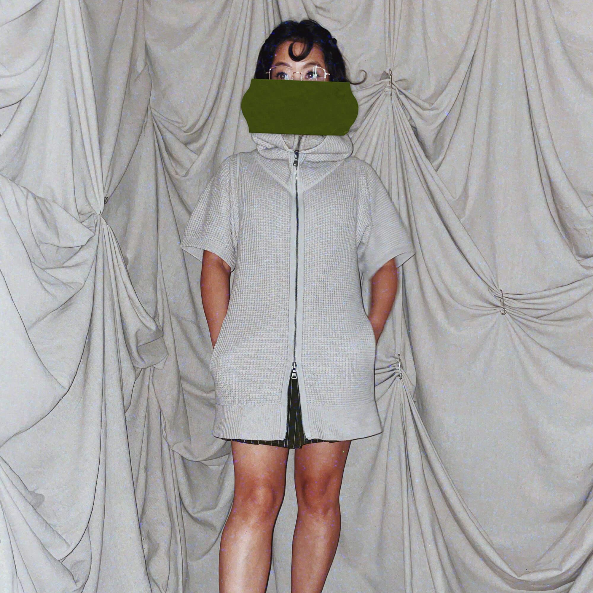 off white knit cashmere short sleeve sweater cardigan - photo 2