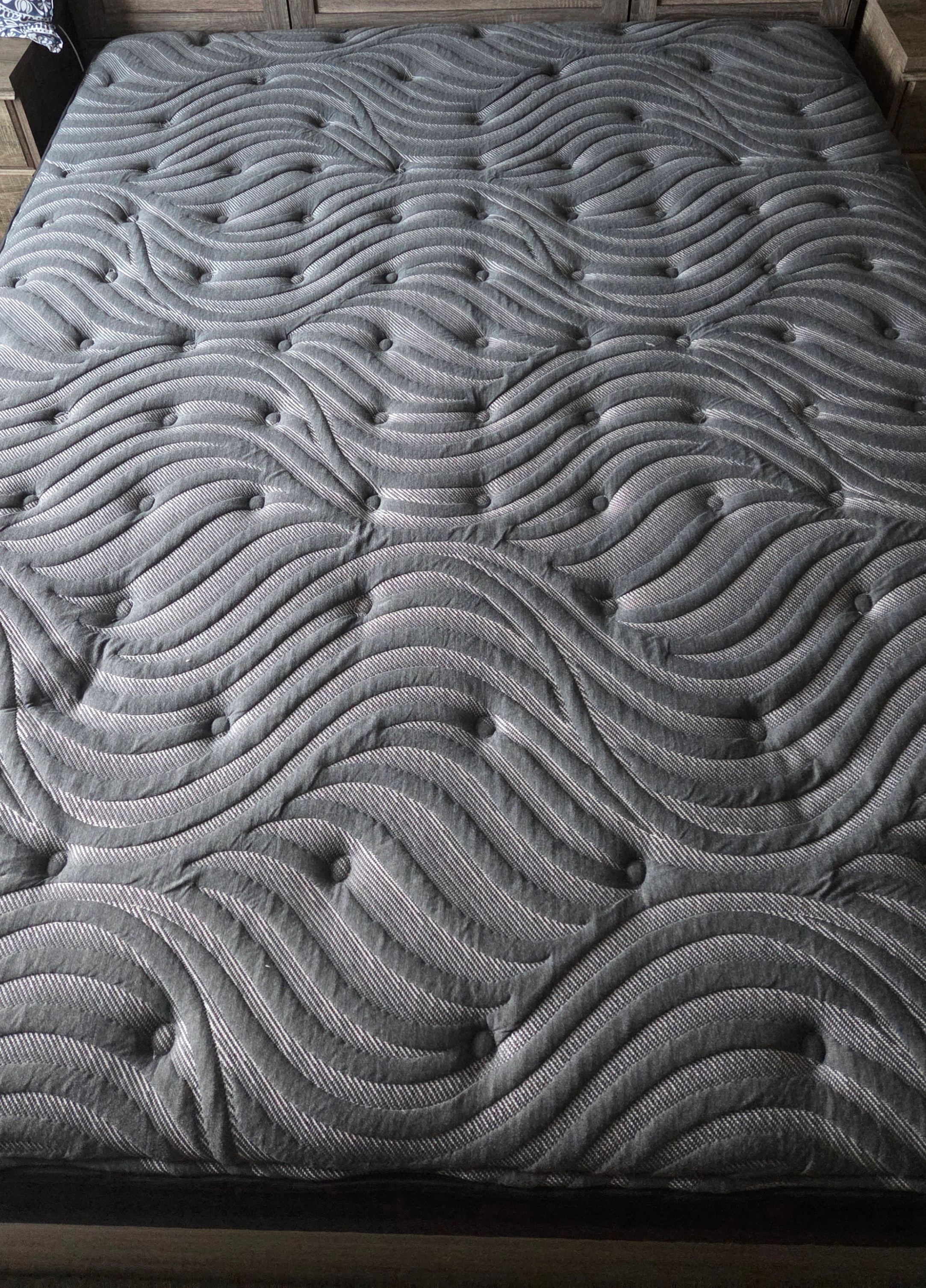 Queen Bedroom Set - Queen Bed frame and Firm Queen Mattress - photo 5