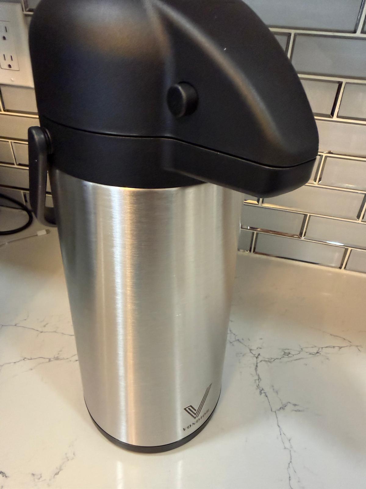 Vondior stainless sterlin air pot 102 oz - photo 4