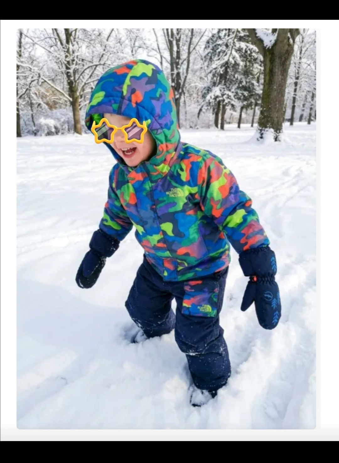 The North Face toddler's Snow Suit girl boy 3T snowsuit