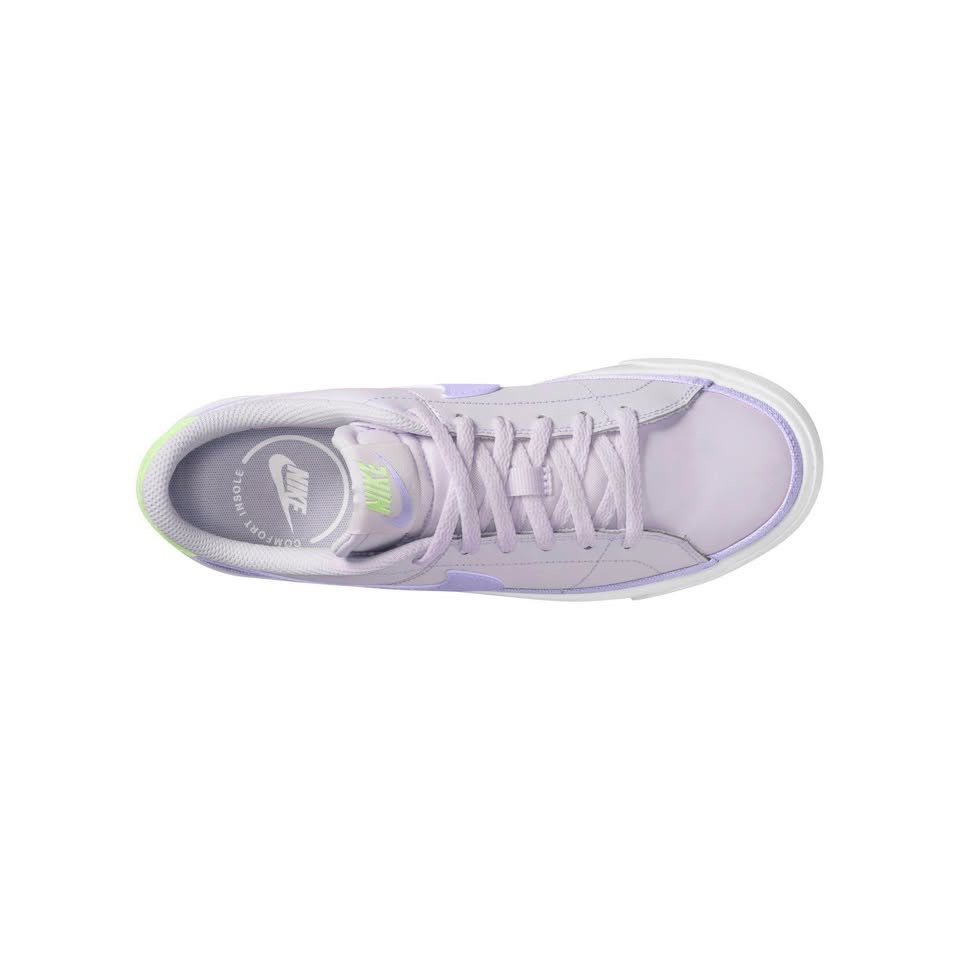 BRAND NEW girl youth nike court leather velcro shoes 2Y 3Y 7Y - photo 5