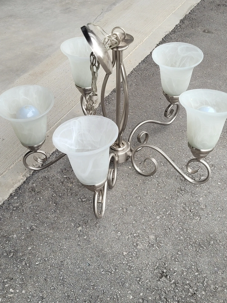 5 Light Light Fixture - photo 2