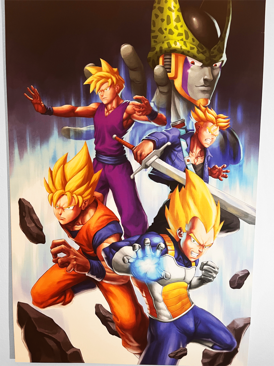 Dragon Ball Cell Saga 12x18 inch Poster - photo 2