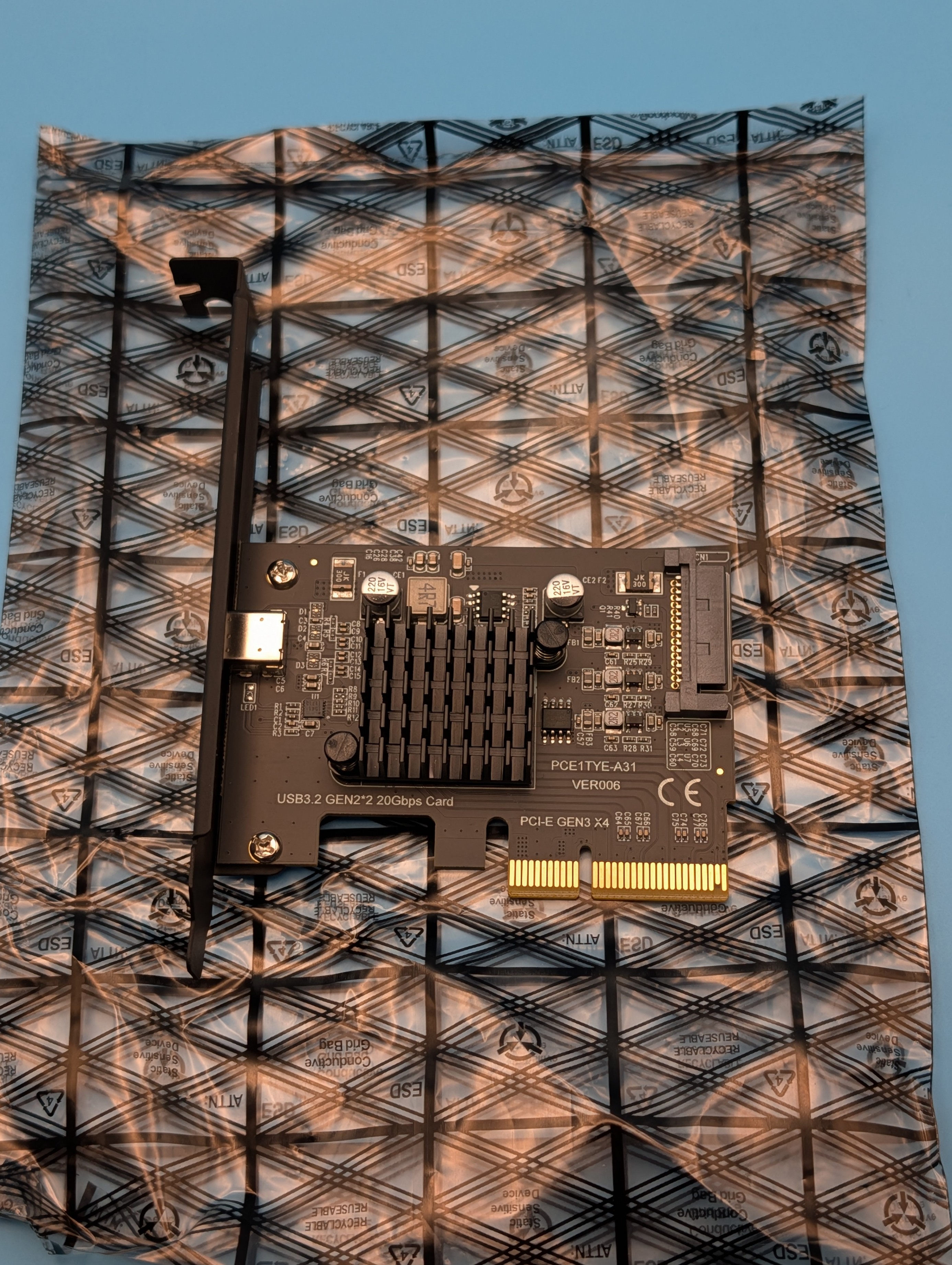 PCIE to USB 3.2 Expansion Card, 20Gbps 🏆