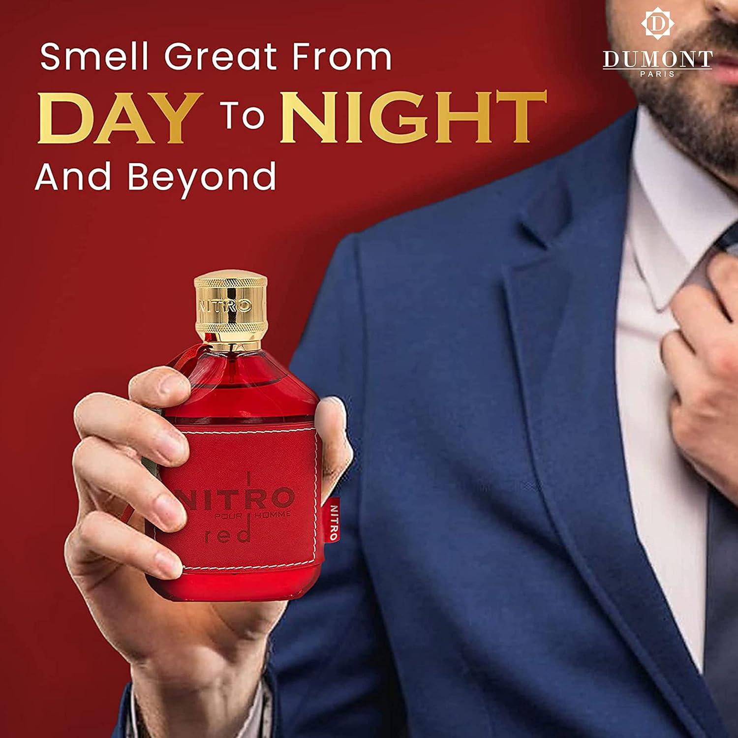 🔥 Dumont Nitro Red EDP – 99% Full | Excellent Condition - photo 3