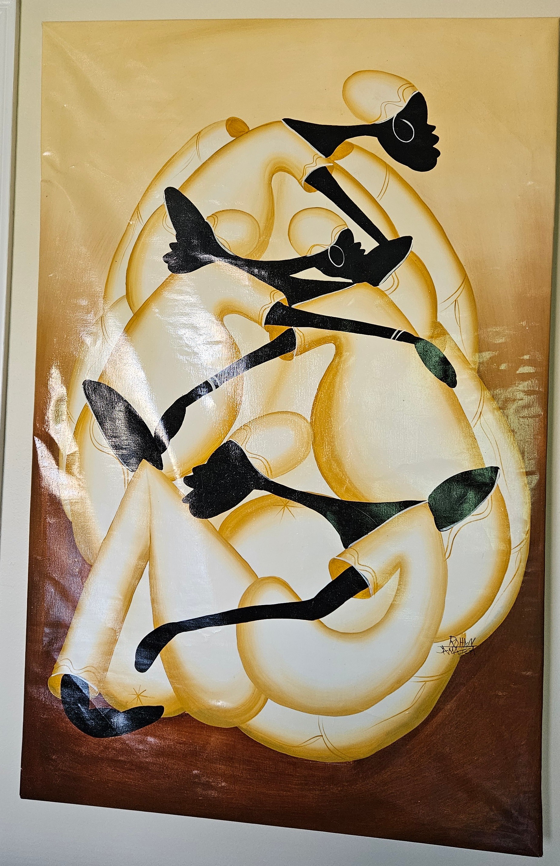 Large Painting (32.75 x 51.5 inches)