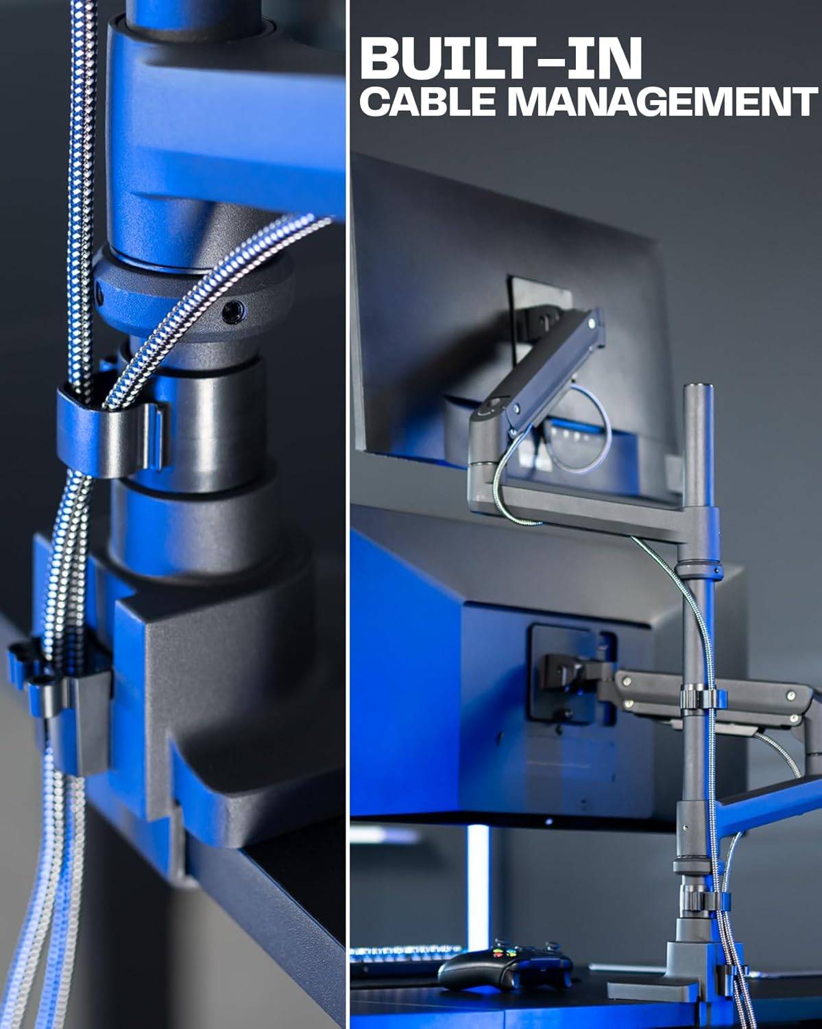 New VIVO Pneumatic Arm Dual Ultrawide Monitor Desk Mount - photo 5