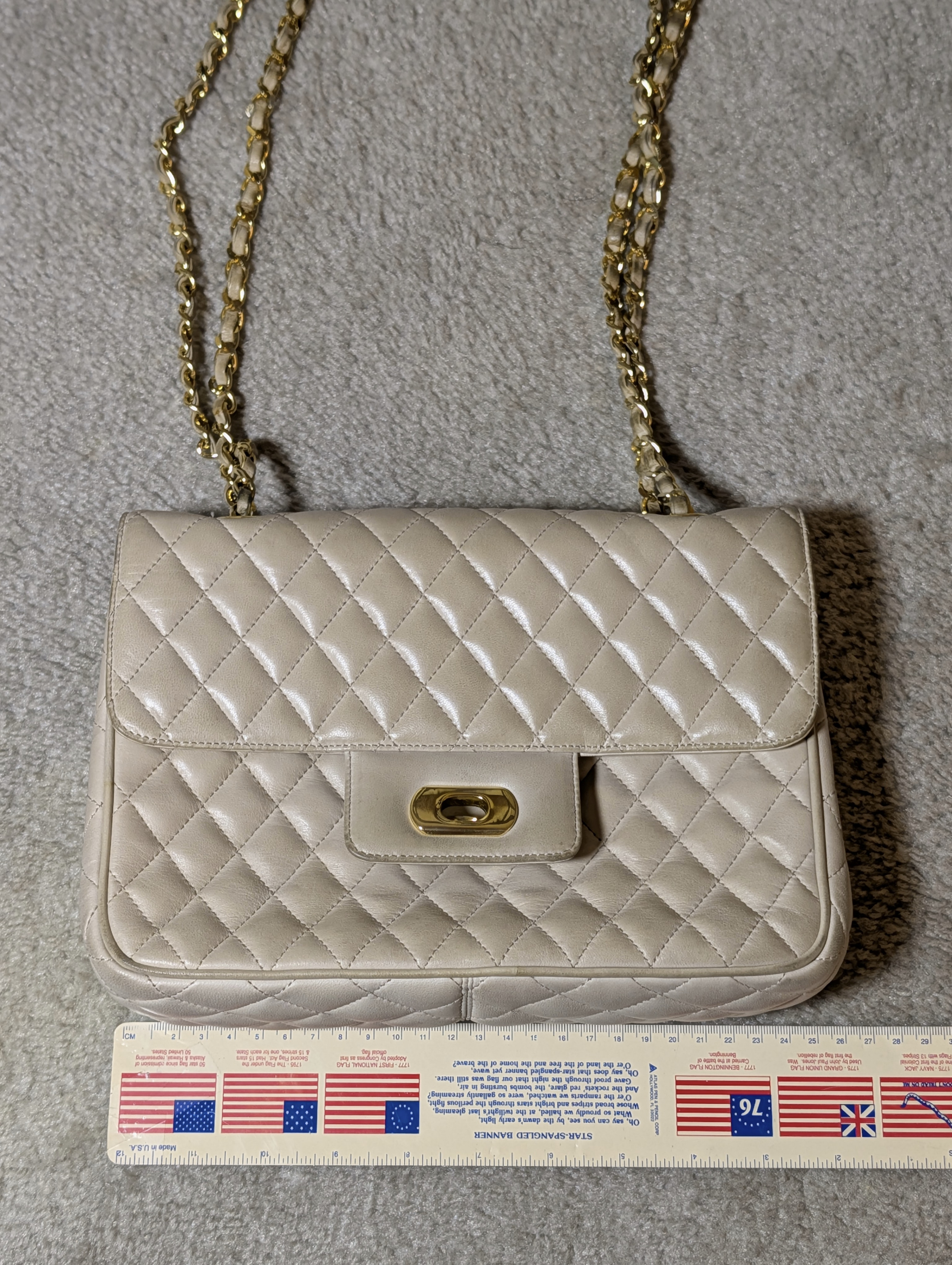 Tonemme Genuine Leather Vintage Purse/Handbag - Made in Italy