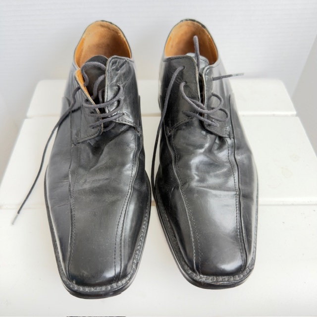 Black Leather Dress Shoes - photo 3