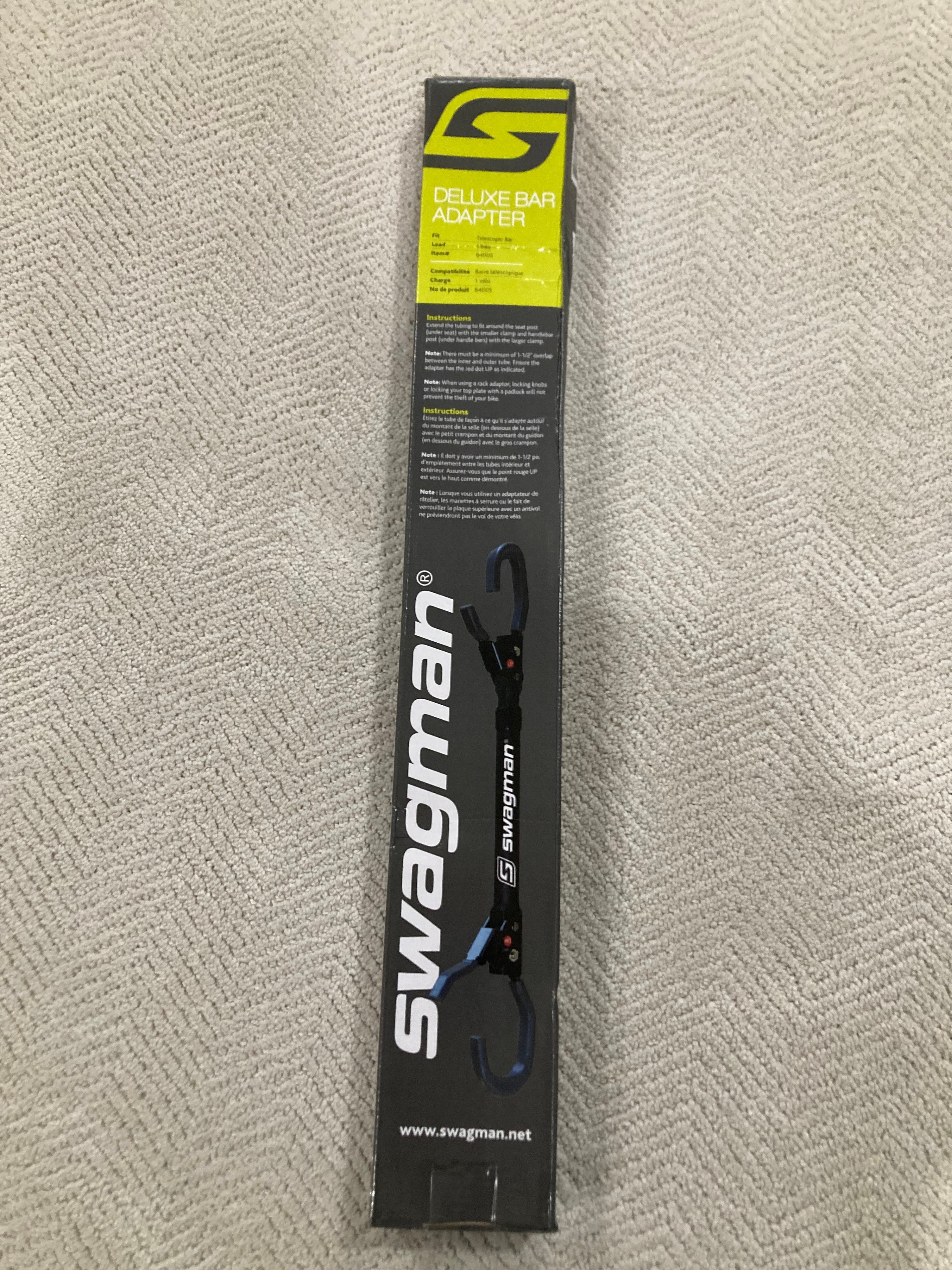 Swagman Deluxe Bar Adapter - Bike Crossbar - photo 2