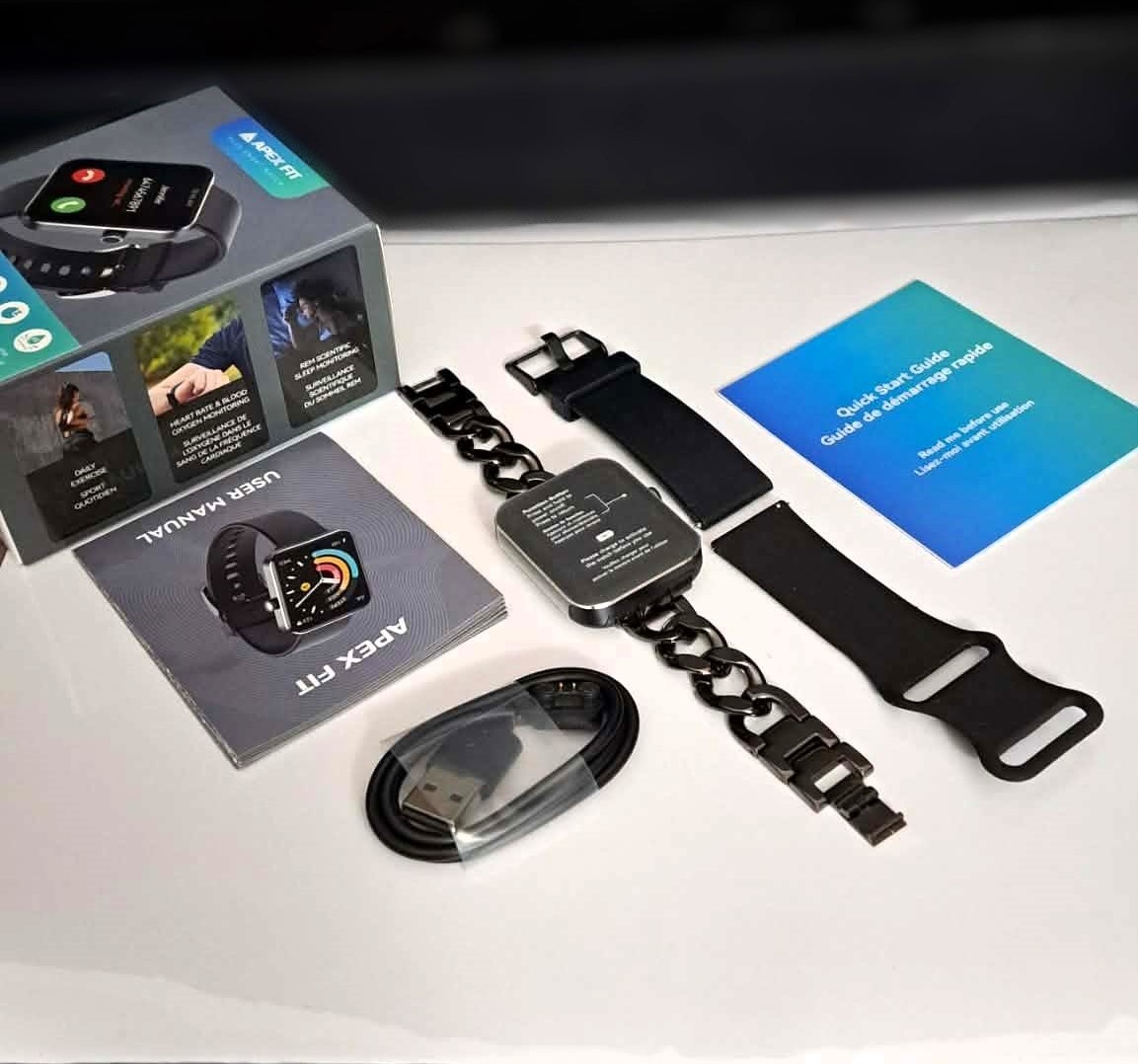 New Apex Fit Plus Smart Watch with Bluetooth Calling🏆