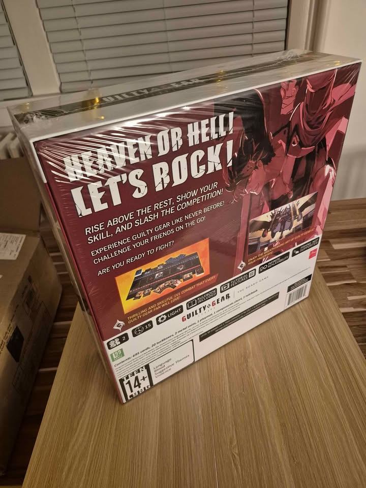 Guilty Gear Strive Boardgame Collector's Edition, Fully Sealed - photo 2