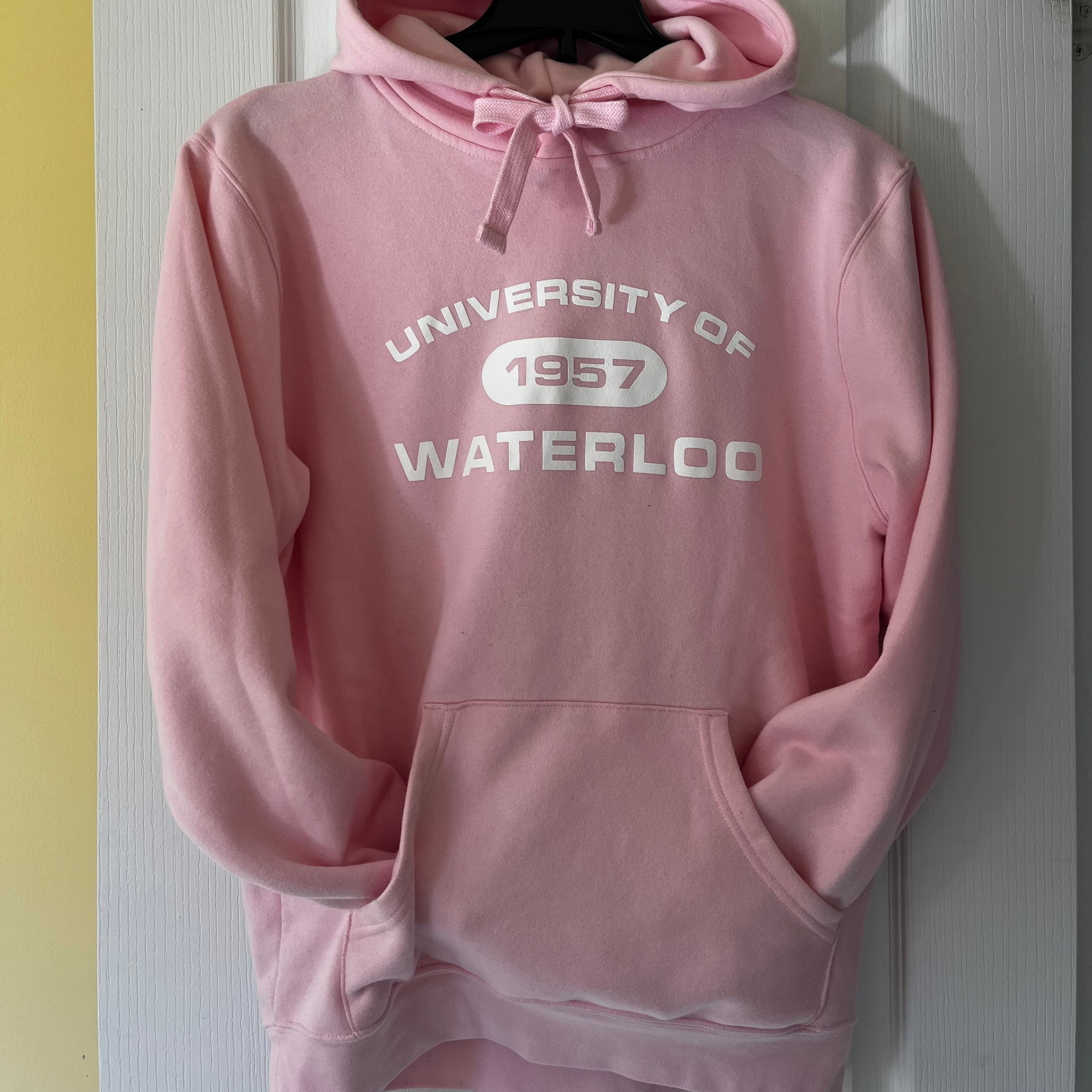 University of Waterloo Pink Hoodie - photo 2