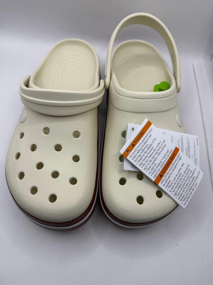 Crocbrand Gum Clog White Unisex 212756-2MD, Size M8/W10 & M9/W11 - photo 2