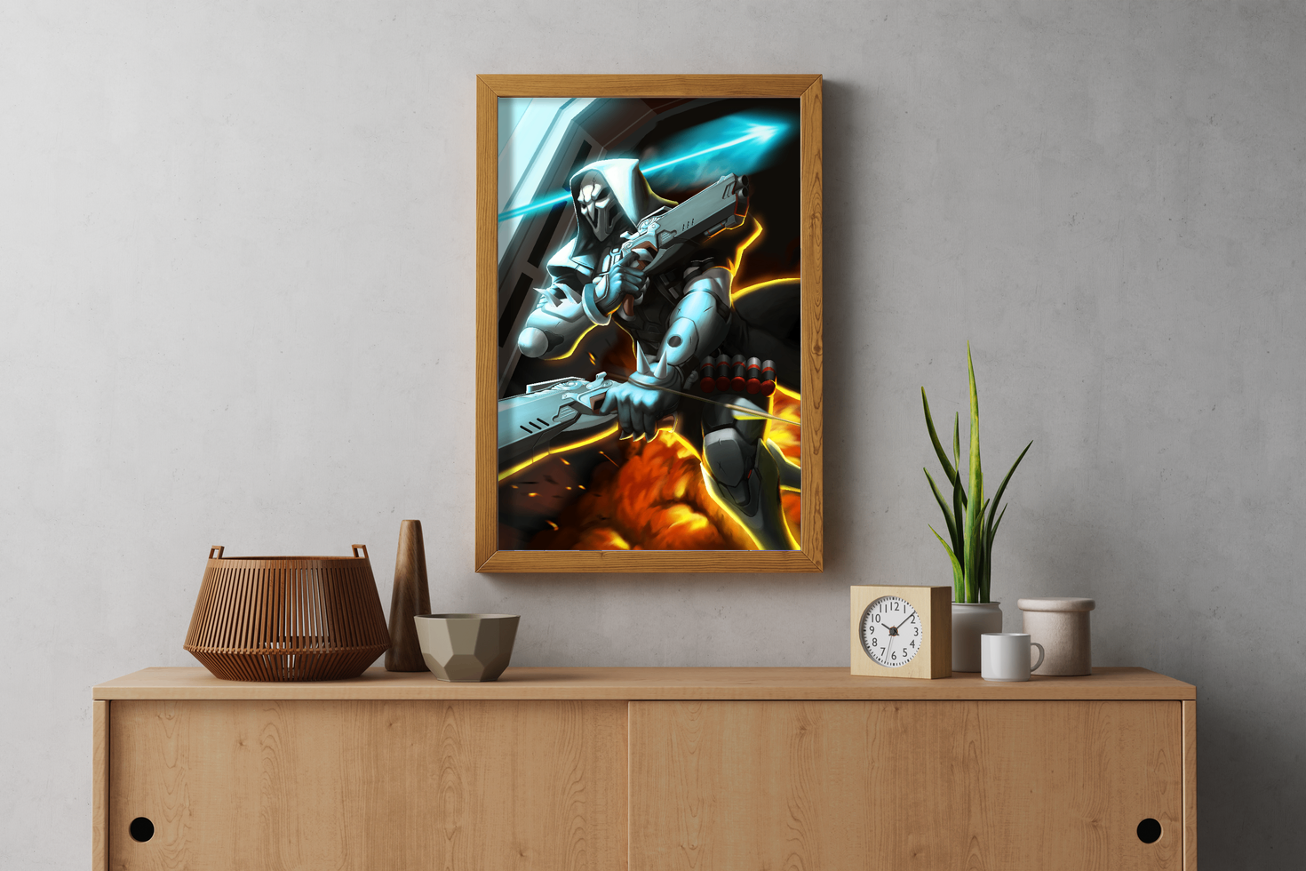 Overwatch Reaper 12x18 inch Poster - photo 3