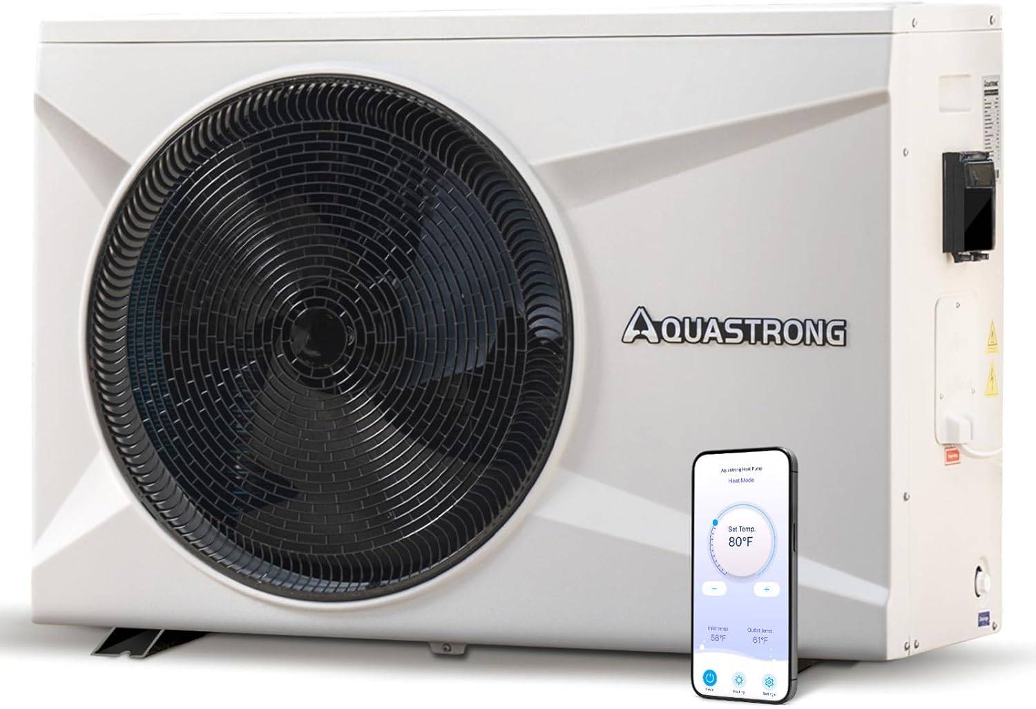 Aquastrong 35,000 BTU Electric Pool /  Brand New, Sealed Box