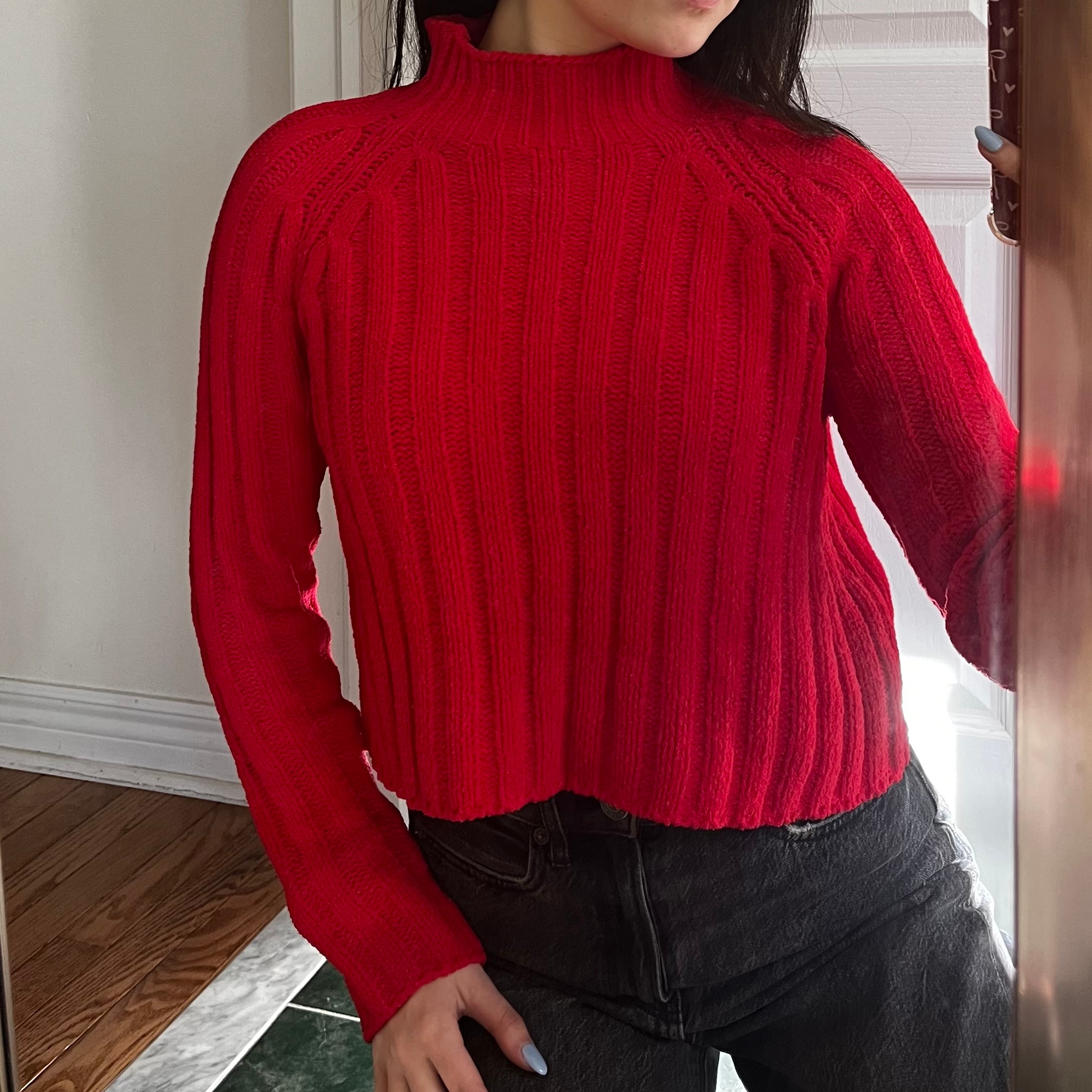 American Eagle Snowsoft Mock Neck Sweater - photo 2