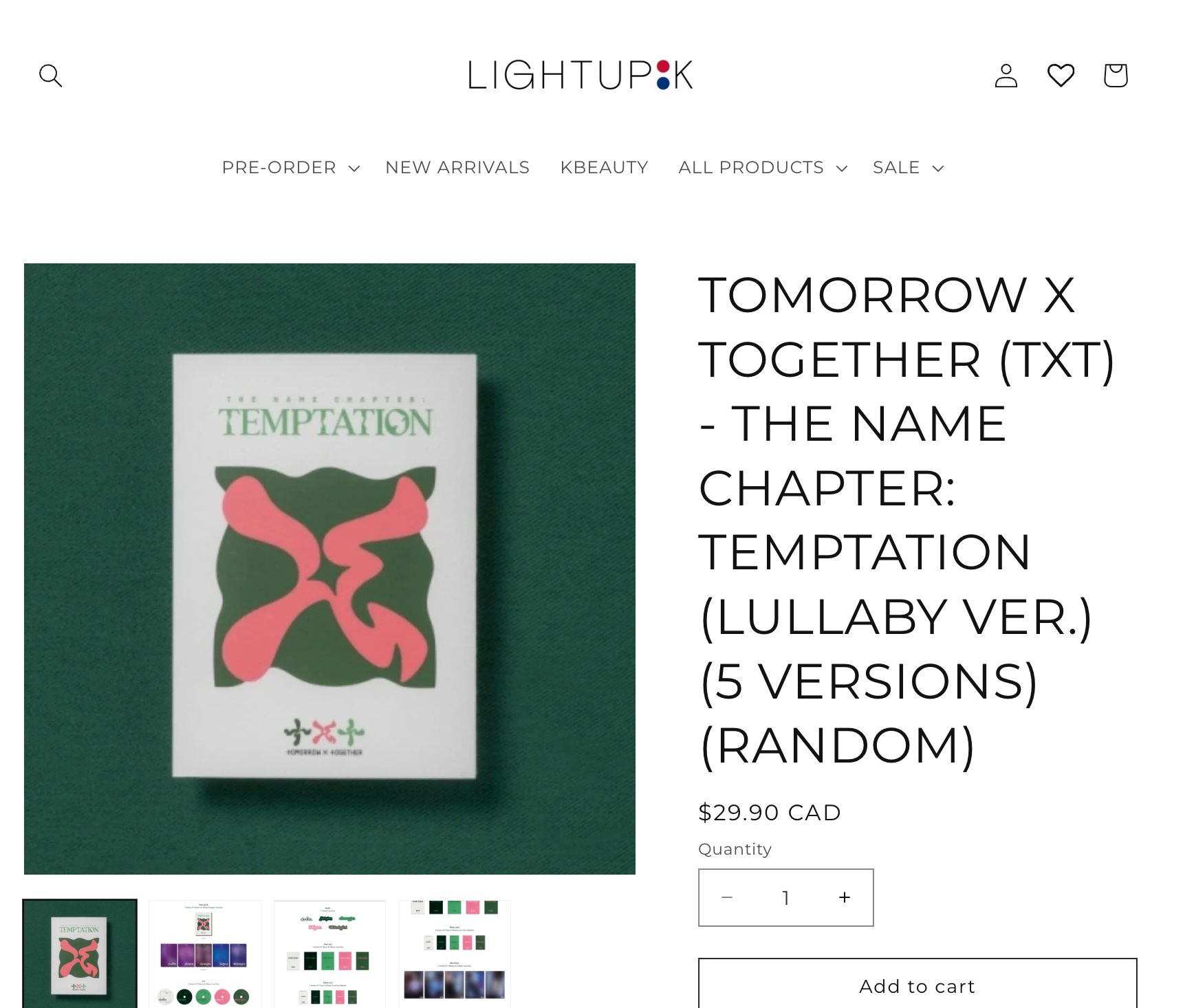 [WITH PC] TXT Temptation (lullaby ver.) Kpop - photo 5