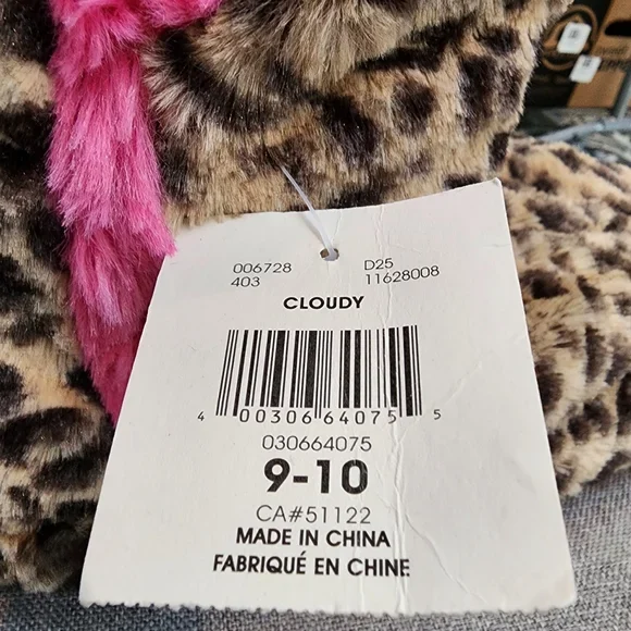 g:21 Leopard Print Slipper Boots - Size 9-10 - photo 3