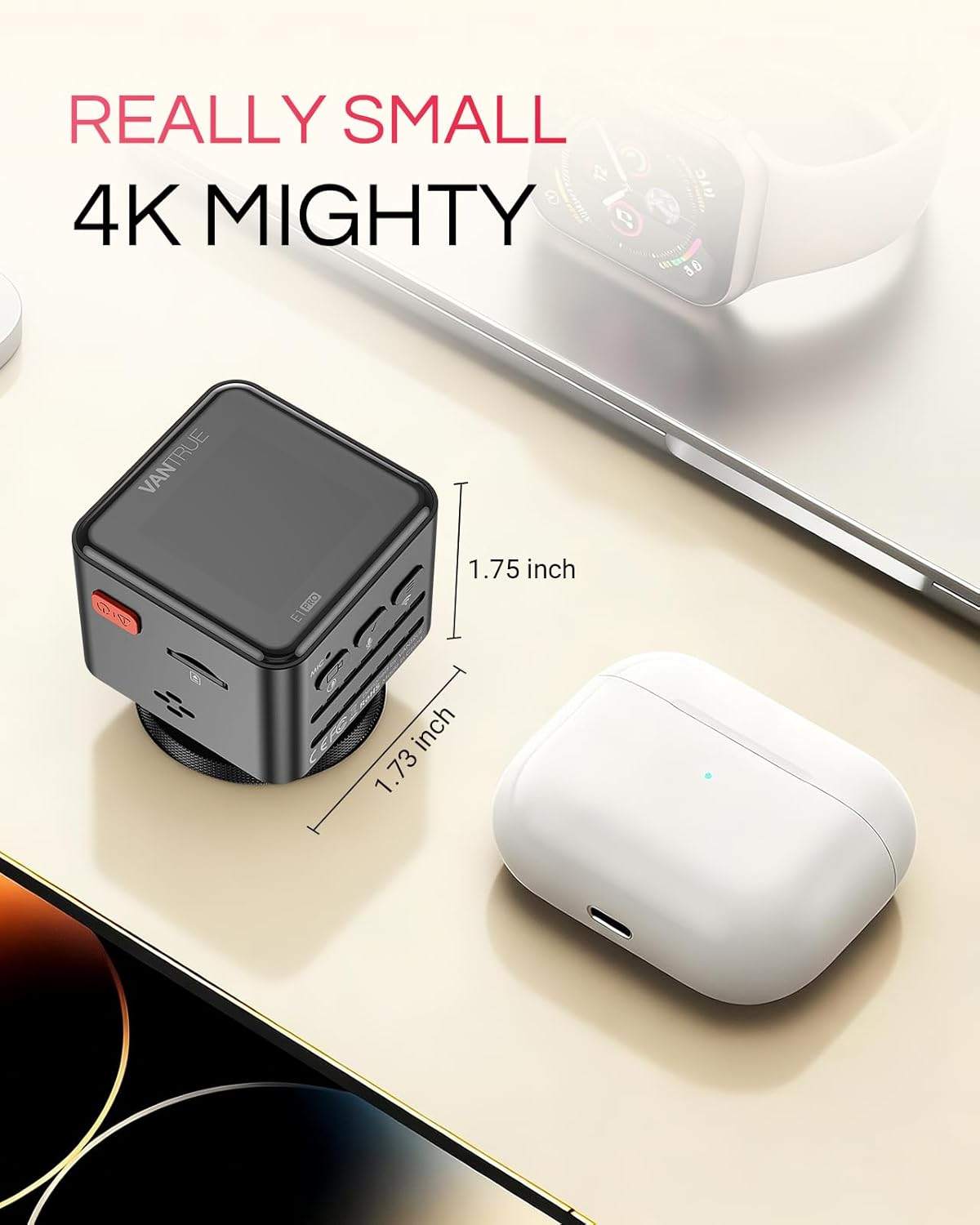 Vantrue E1 Pro 4K Mini Dash Cam - photo 3