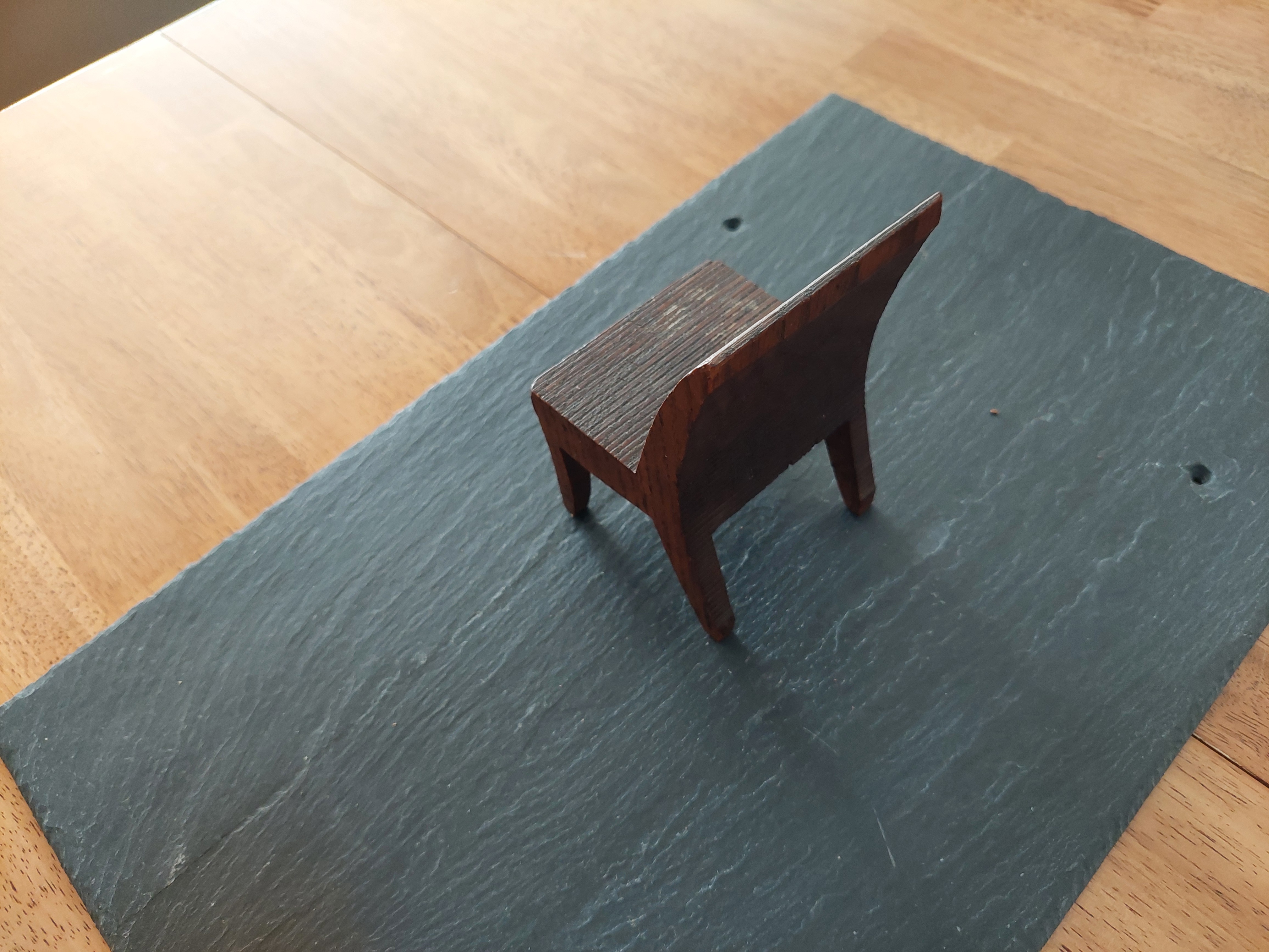 Miniature Wooden Chair - Salesman Sample - photo 2