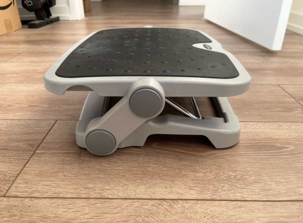 Adjustable Ergonomic Under-Desk Foot Rest for Home/Office - photo 2