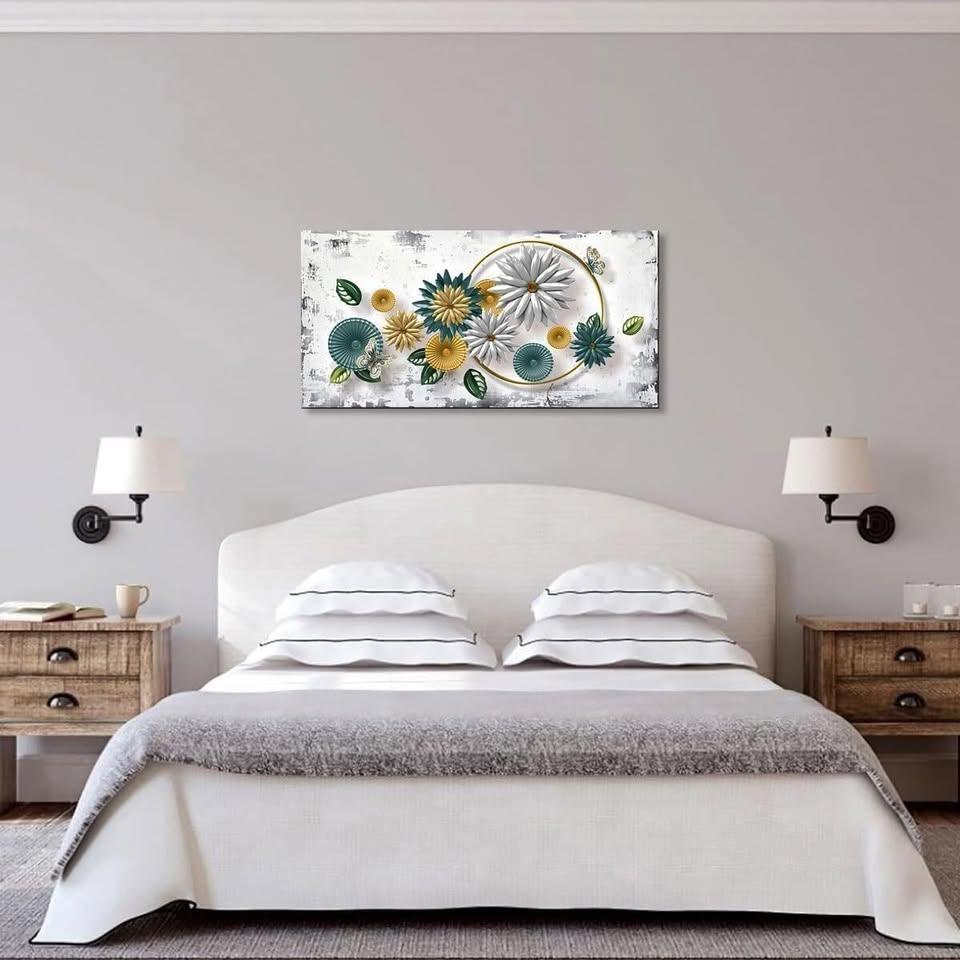 *New* Abstract chrysanthemum Canvas Wall Art - photo 3