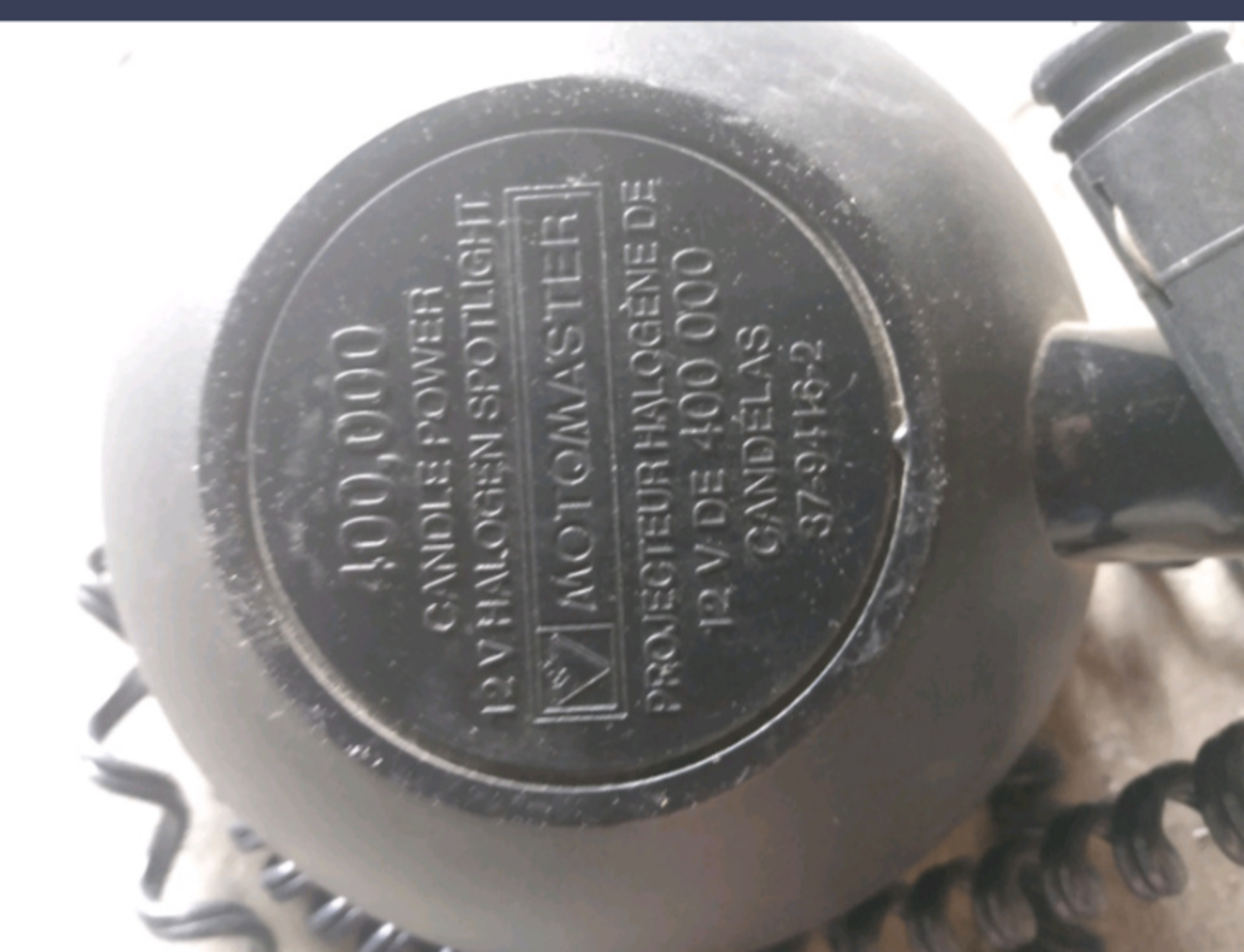 Candlepower - Handheld Spotlight with Cigarette Plug(-12V) - photo 3