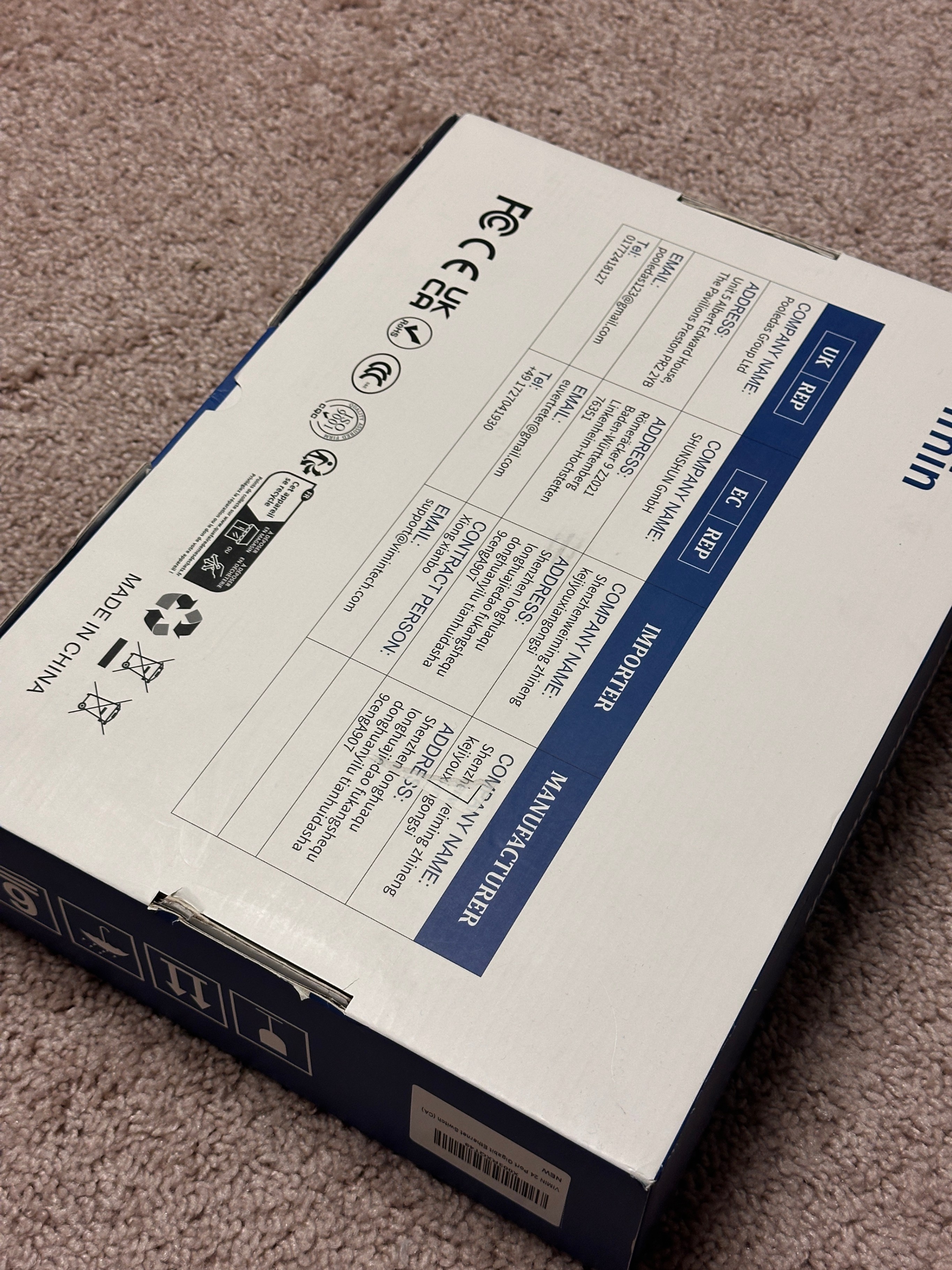 24 Port Gigabit PoE Switch 2 Uplink 320W Support IEEE802.3af/at - photo 4