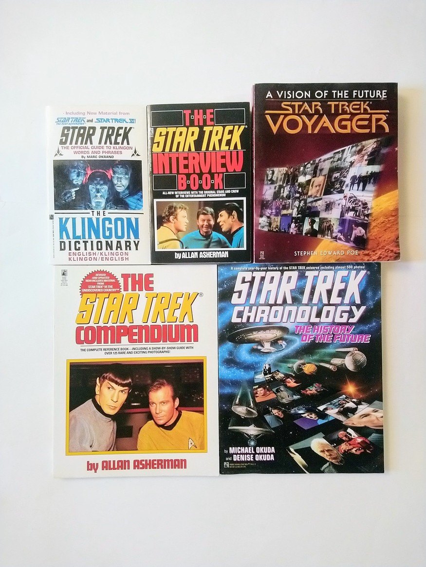 Star Trek books!!