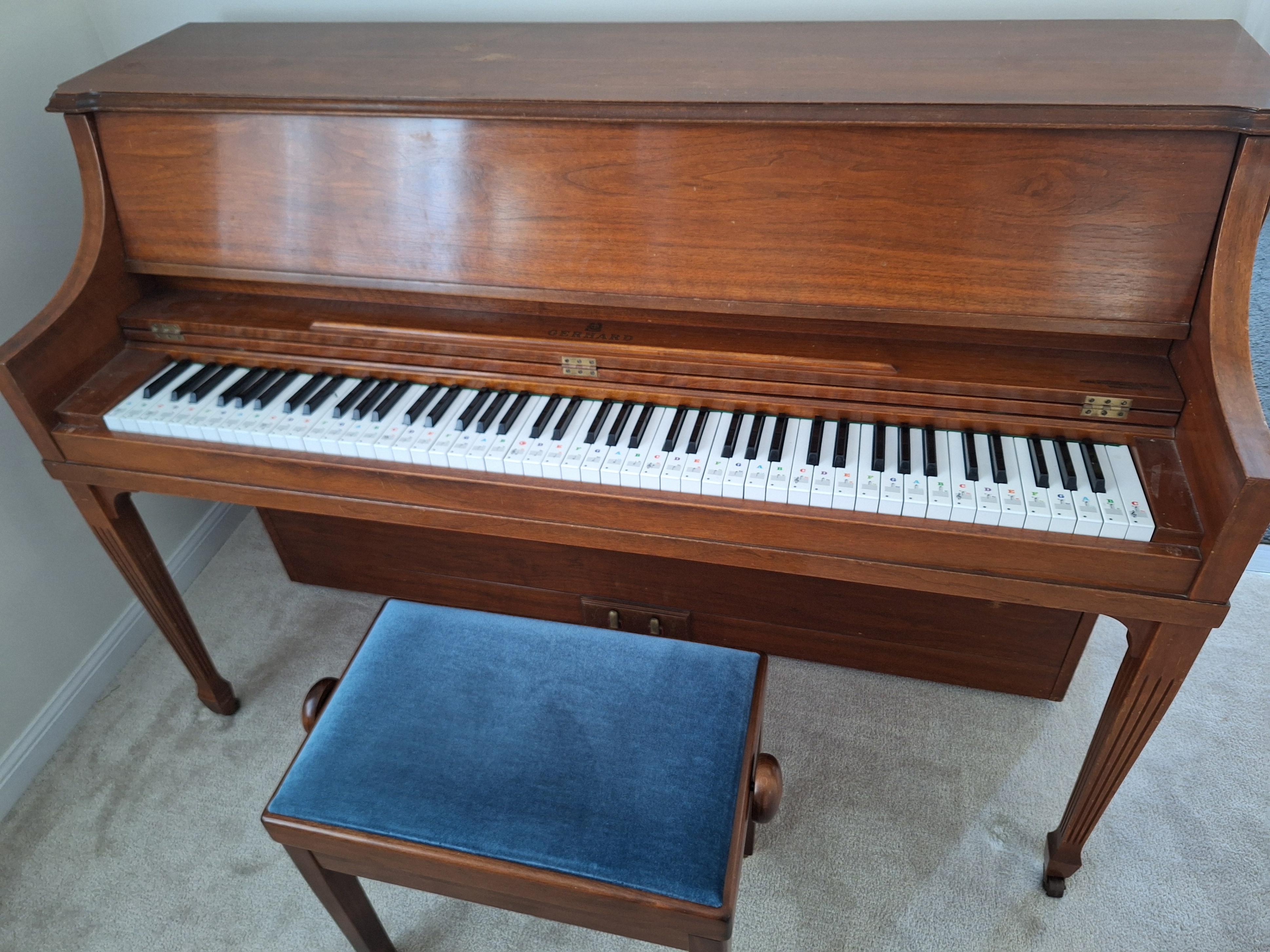 Gerhard Heintzman piano: tuned, playable, and ready to enjoy!