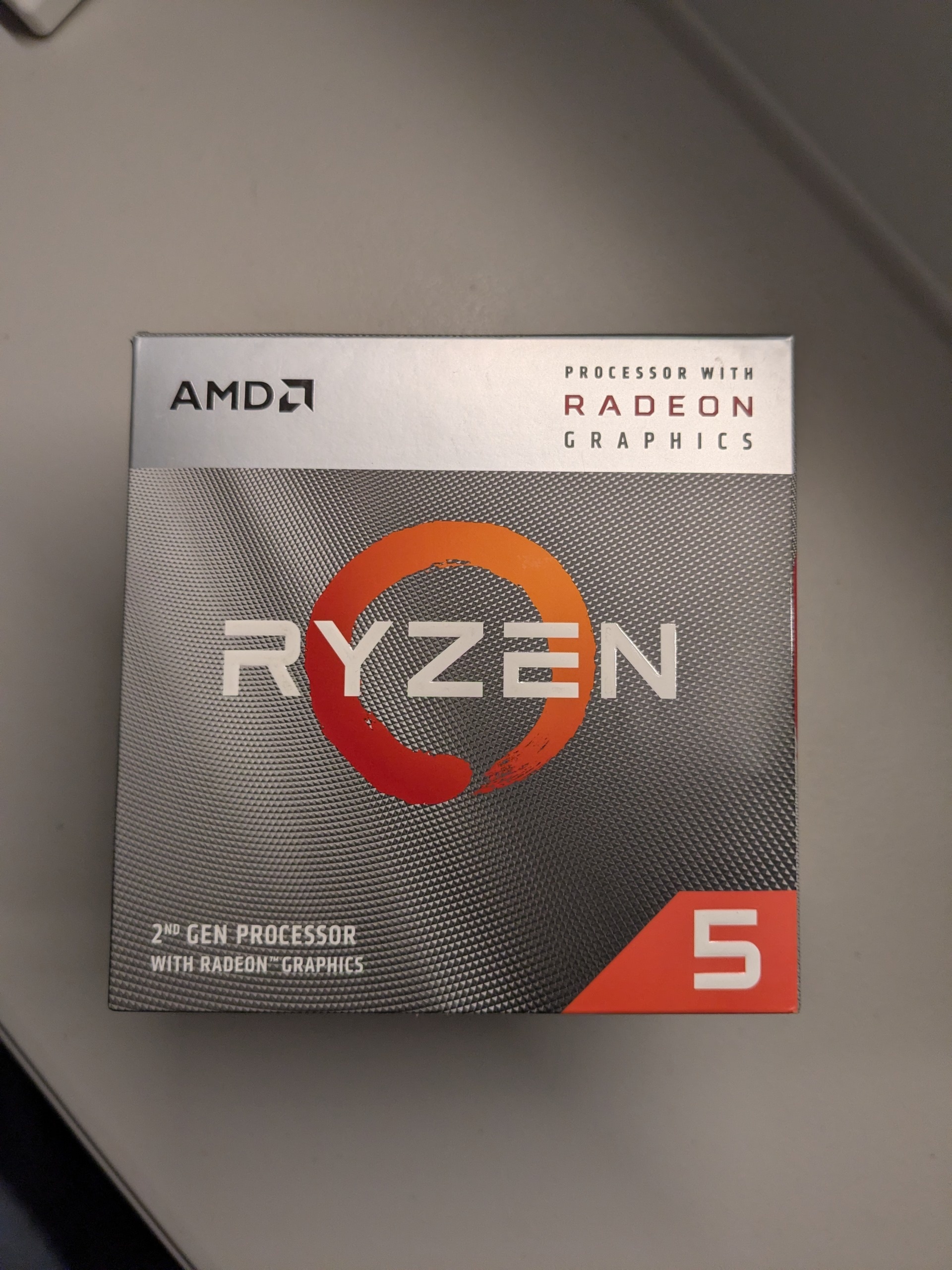 AMD Ryzen 5 3400G Processor (AM4) 🖥️ + Box
