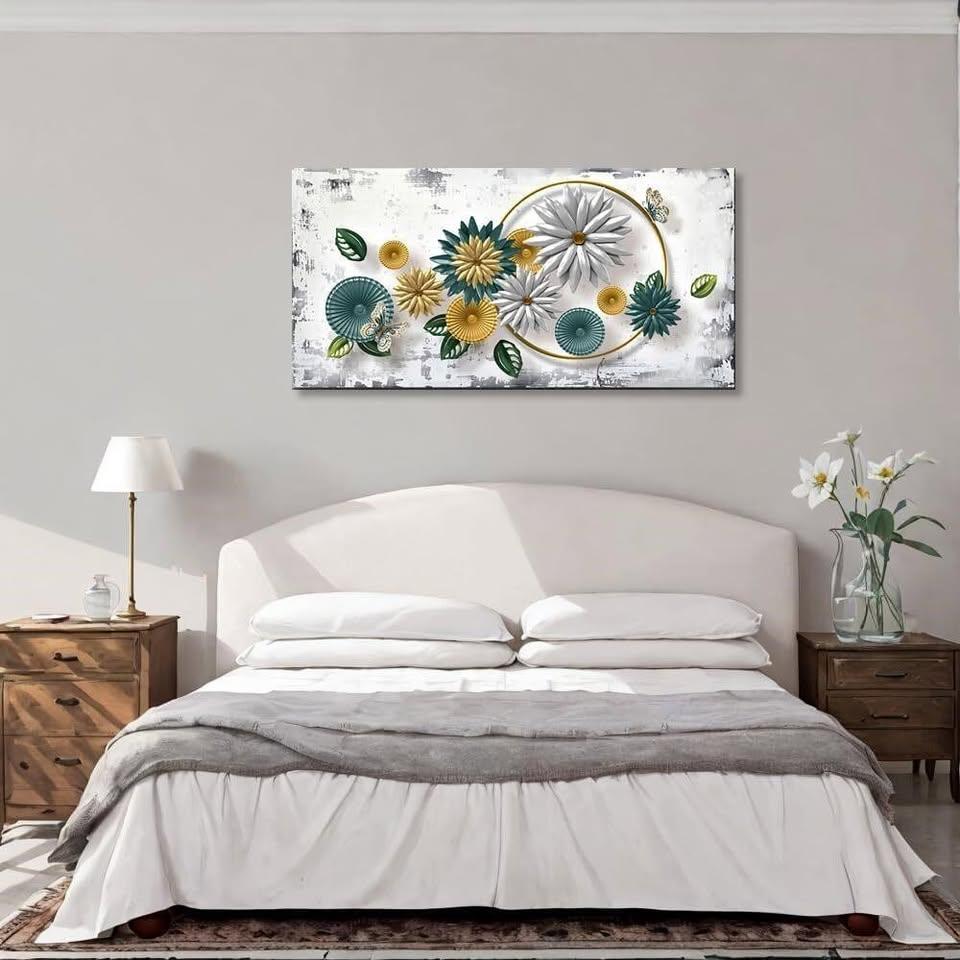 *New* Abstract chrysanthemum Canvas Wall Art - photo 4