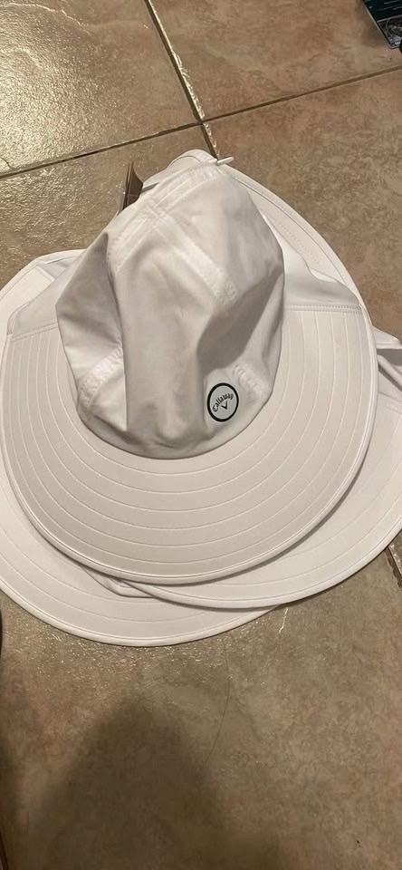 BRAND NEW women callaway golf white high tail sun cap hat - photo 5
