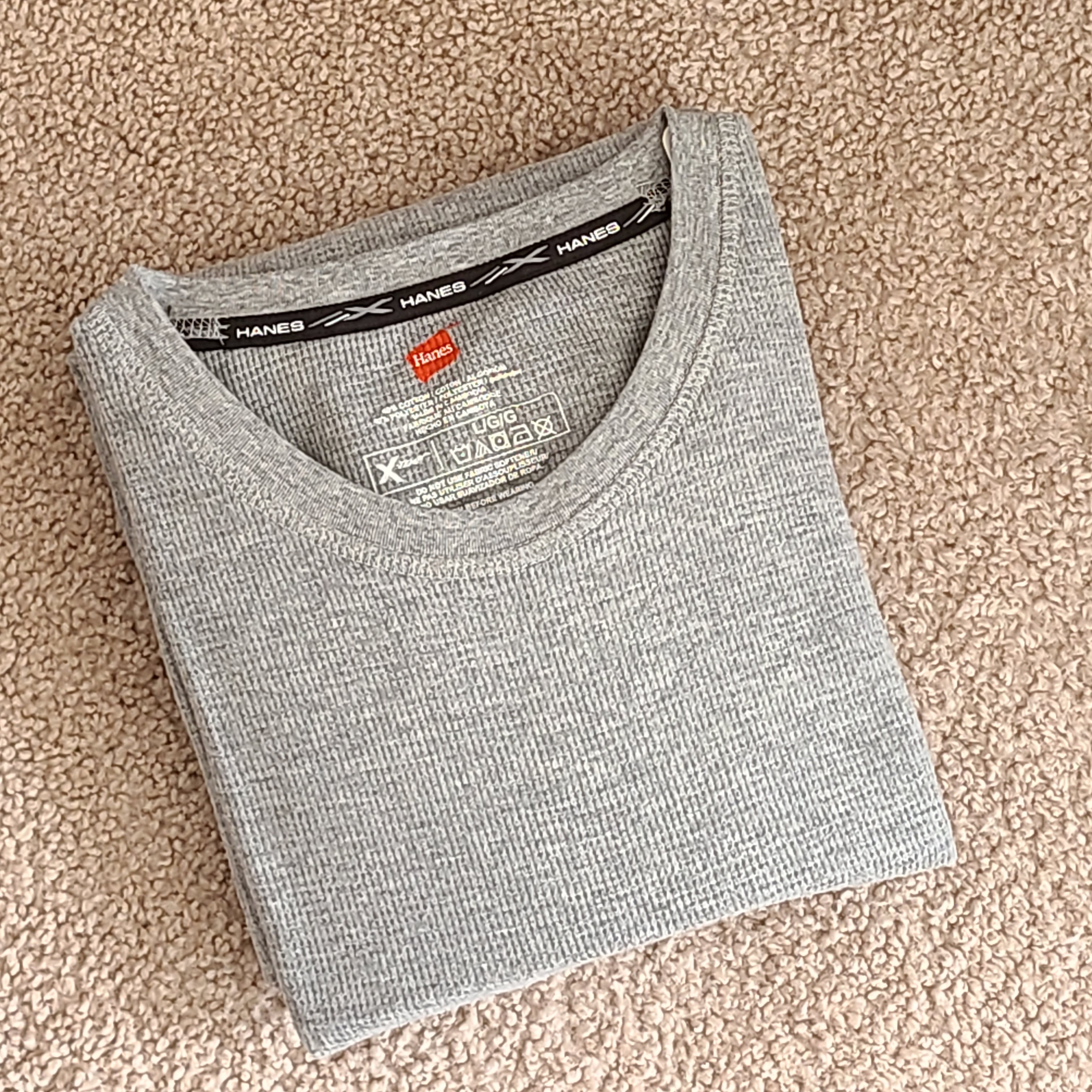 Hanes 60/40 Ringspun Cotton/Polyester X-Temp Long-Sleeve T-Shirt
