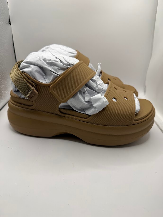 Crocs Soho Y-Strap Sandals Sepia 211755-2EY Size W9 - photo 3