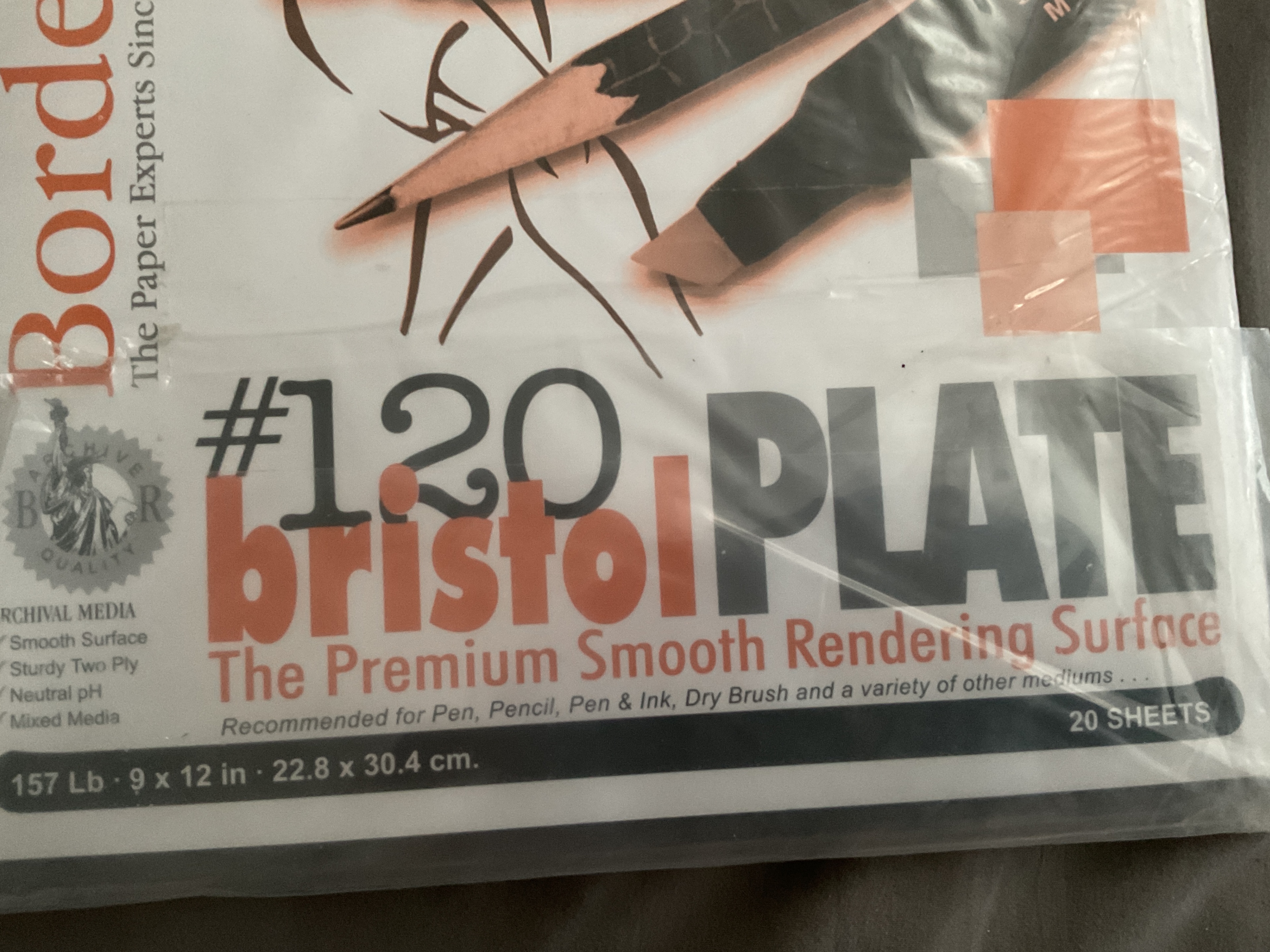 Borden & Riley #120 Bristol Plate Pad - New - photo 5