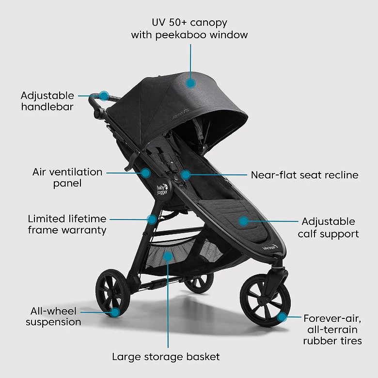 Baby Jogger City Mini GT2 Opulent Black BRAND NEW! - photo 2
