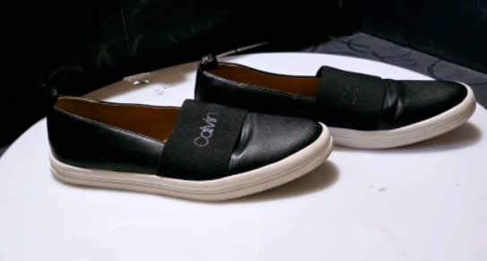 CALVIN KLEIN Black Slip-Ons - photo 2