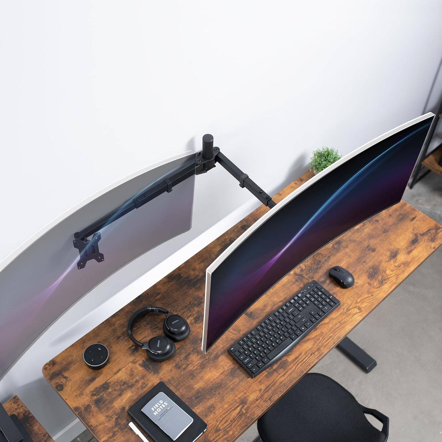 🏆New VIVO Dual Ultra Wide 27 to 38 inch Monitor Wall Mount - photo 3