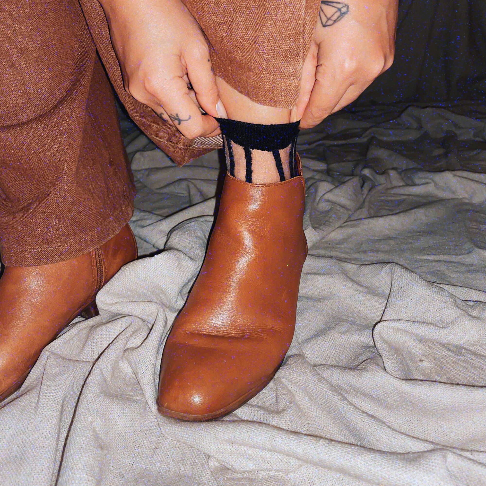 tan leather booties ankle boots shoes