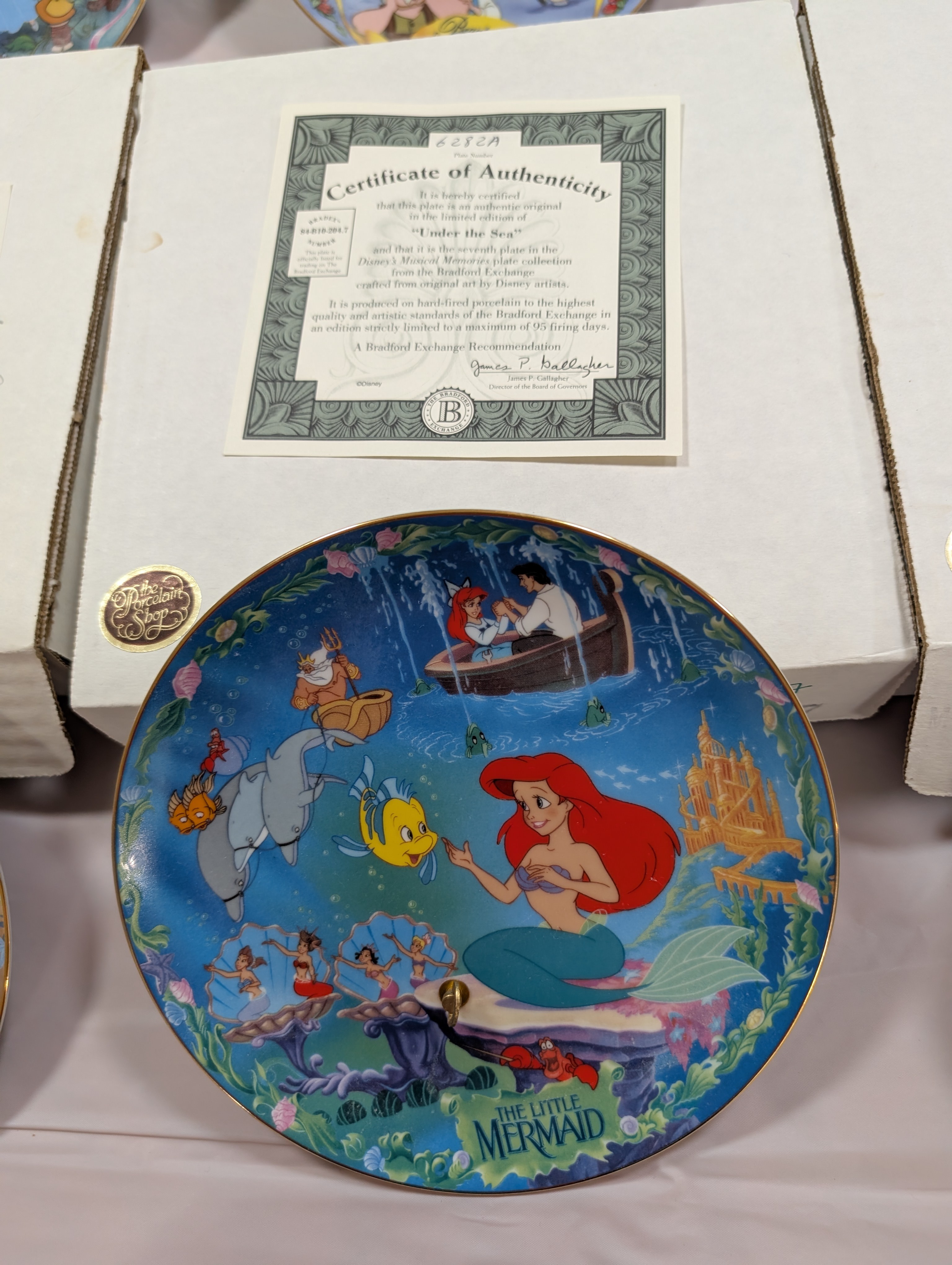 Bradford Exchange Disney “Musical Memories” Collector Plates - photo 4