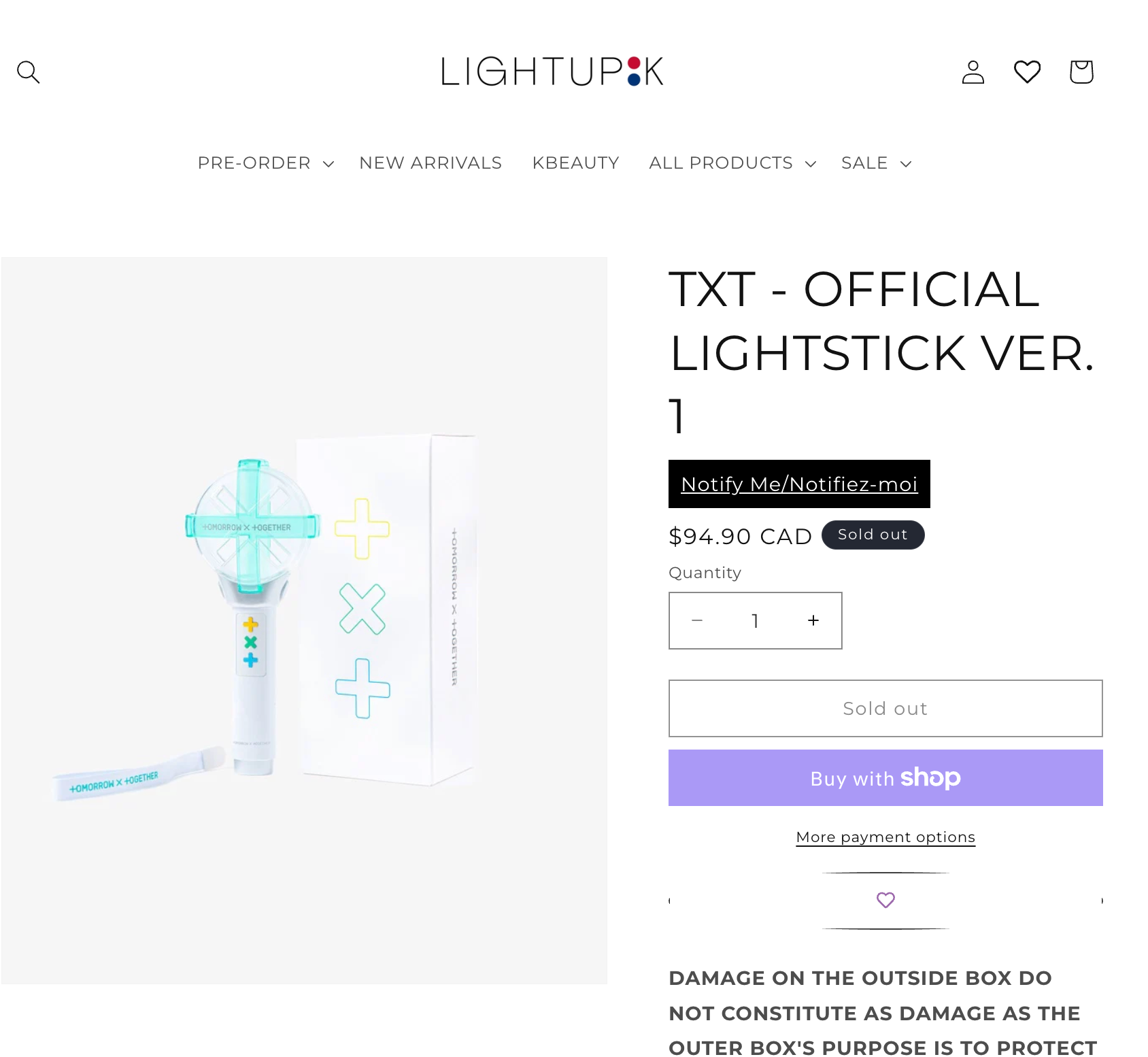 TXT - Official Lightstick V1 - photo 4