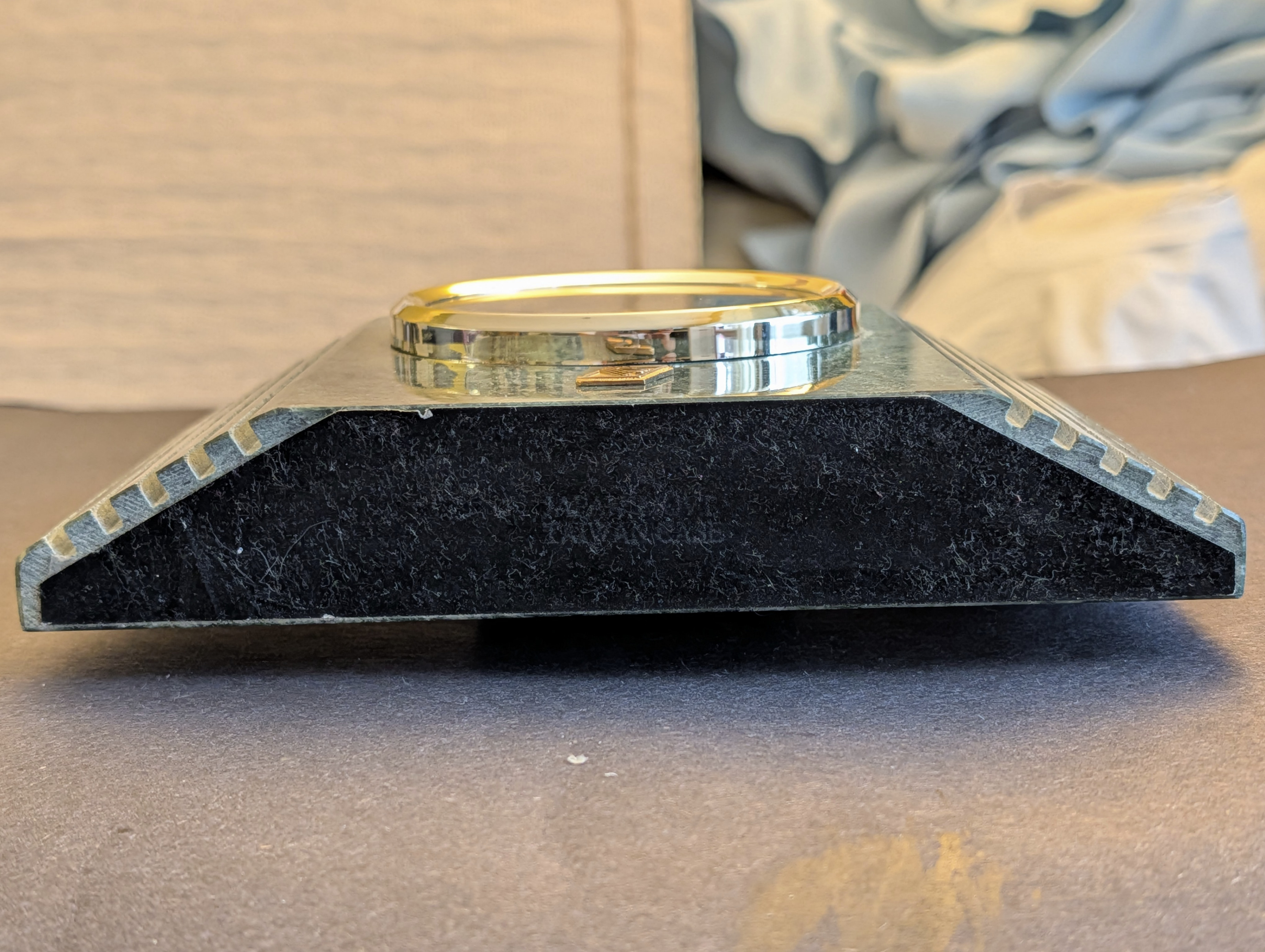 Bulova Quartz Marble Pilot World Clock - photo 4
