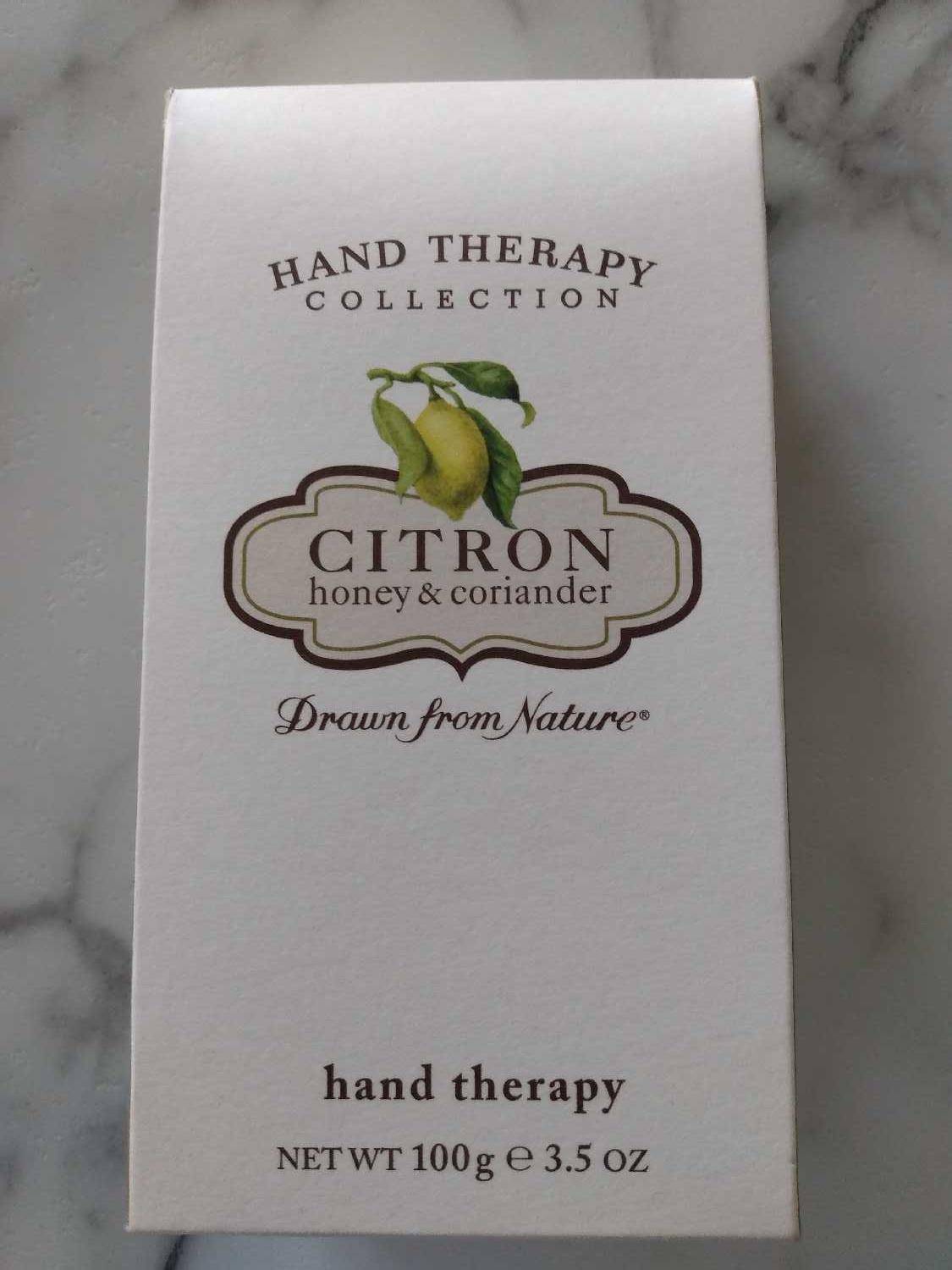CRABTREE & EVELYN CITRON, HONEY & CORIANDER HAND THERAPY - photo 2