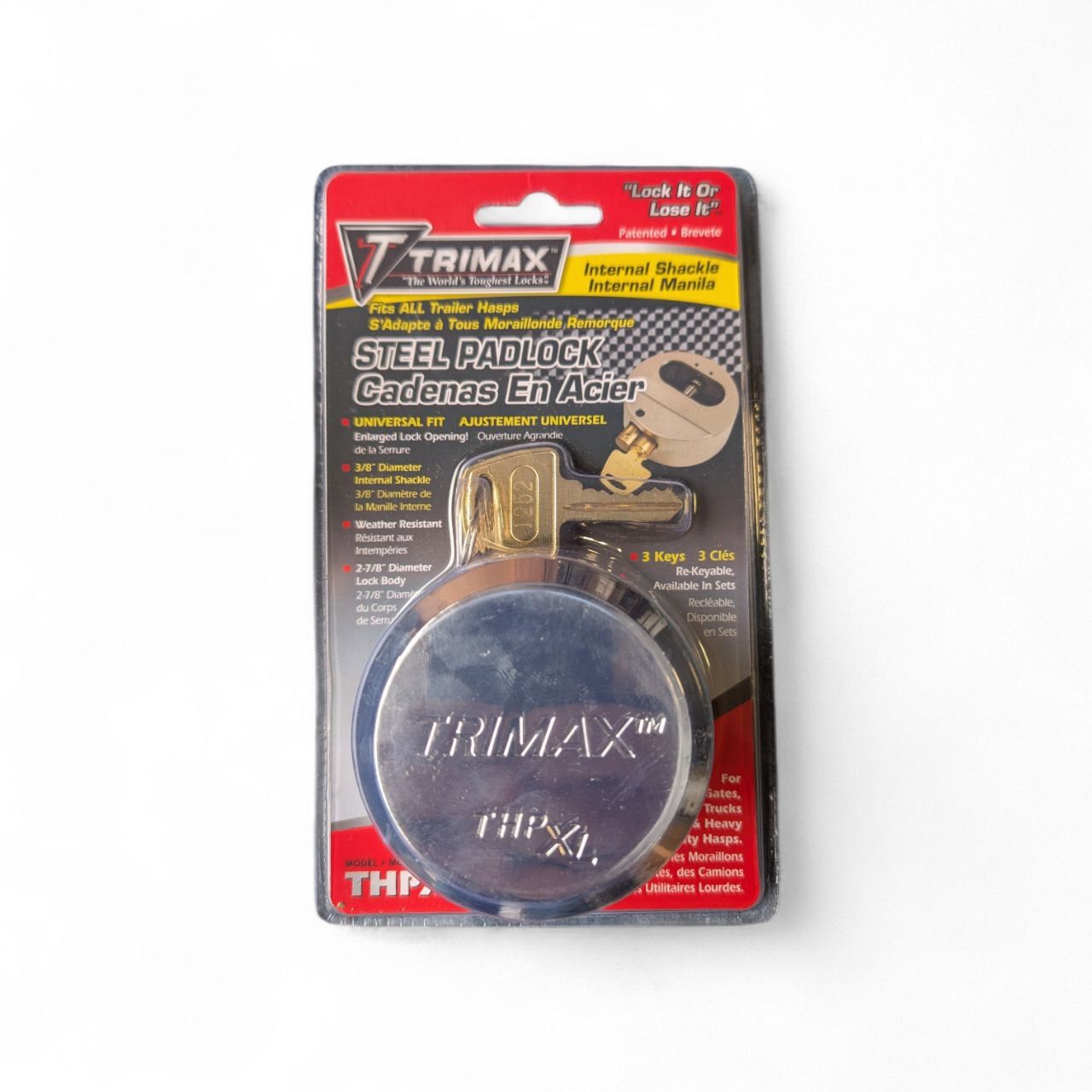 Brand New Trimax THP XL Trailer Lock