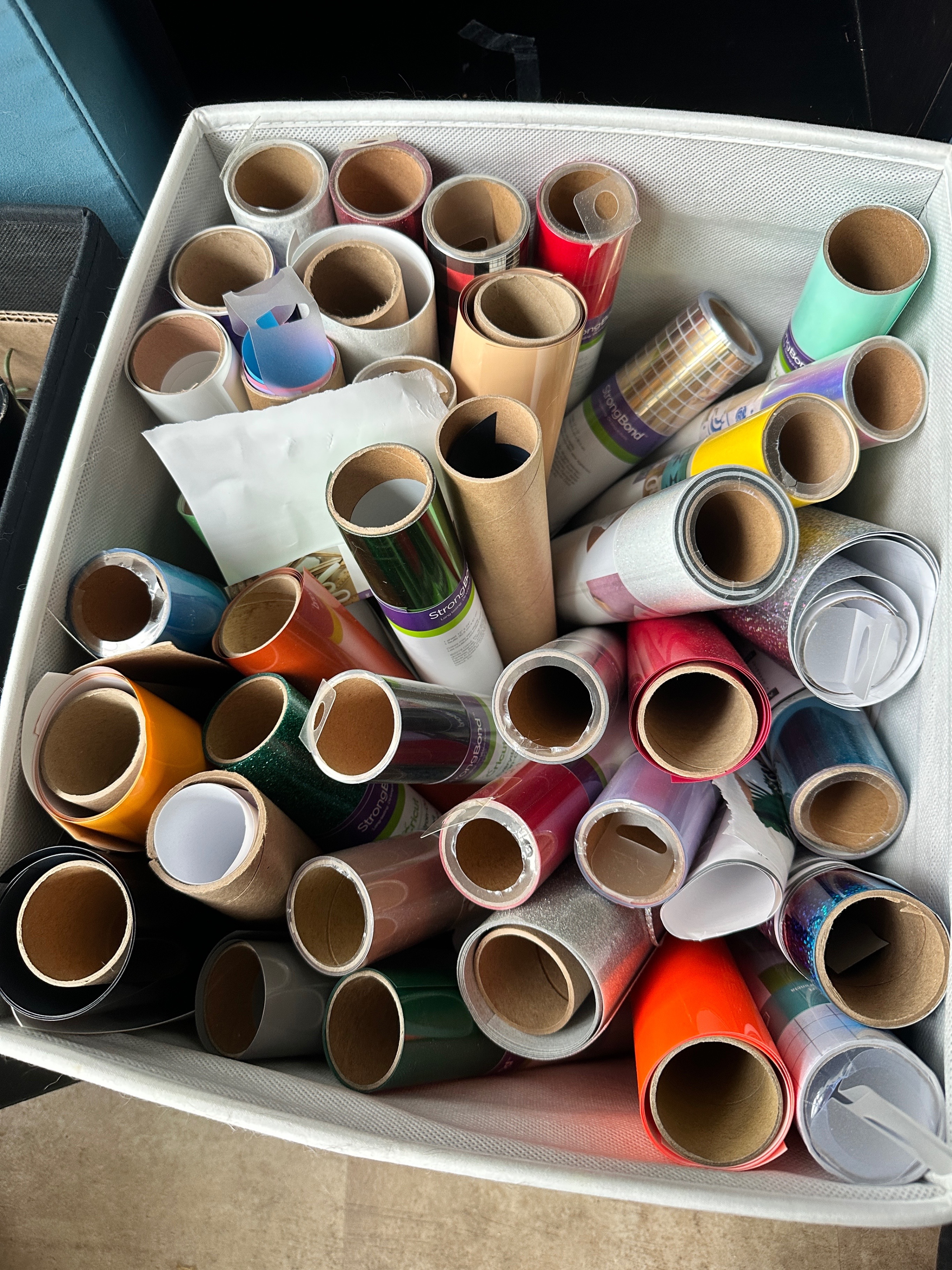 Large Lot of Cricut brand vinyls and inks 🏆 - photo 2